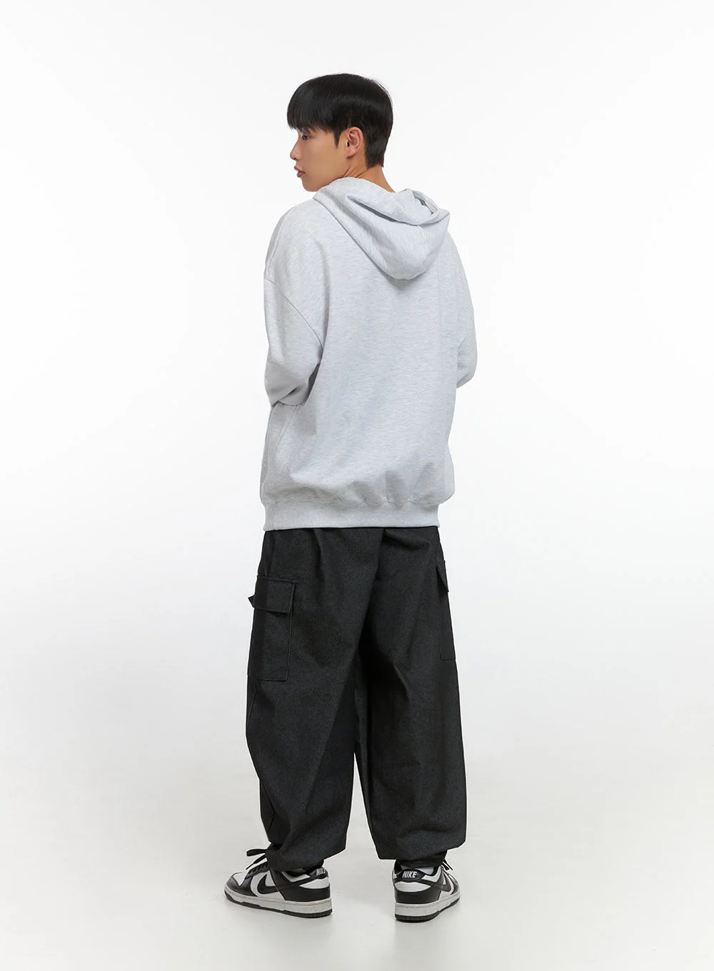 Men's Loose Fit Graphic Hoodie IO420 - Image 7