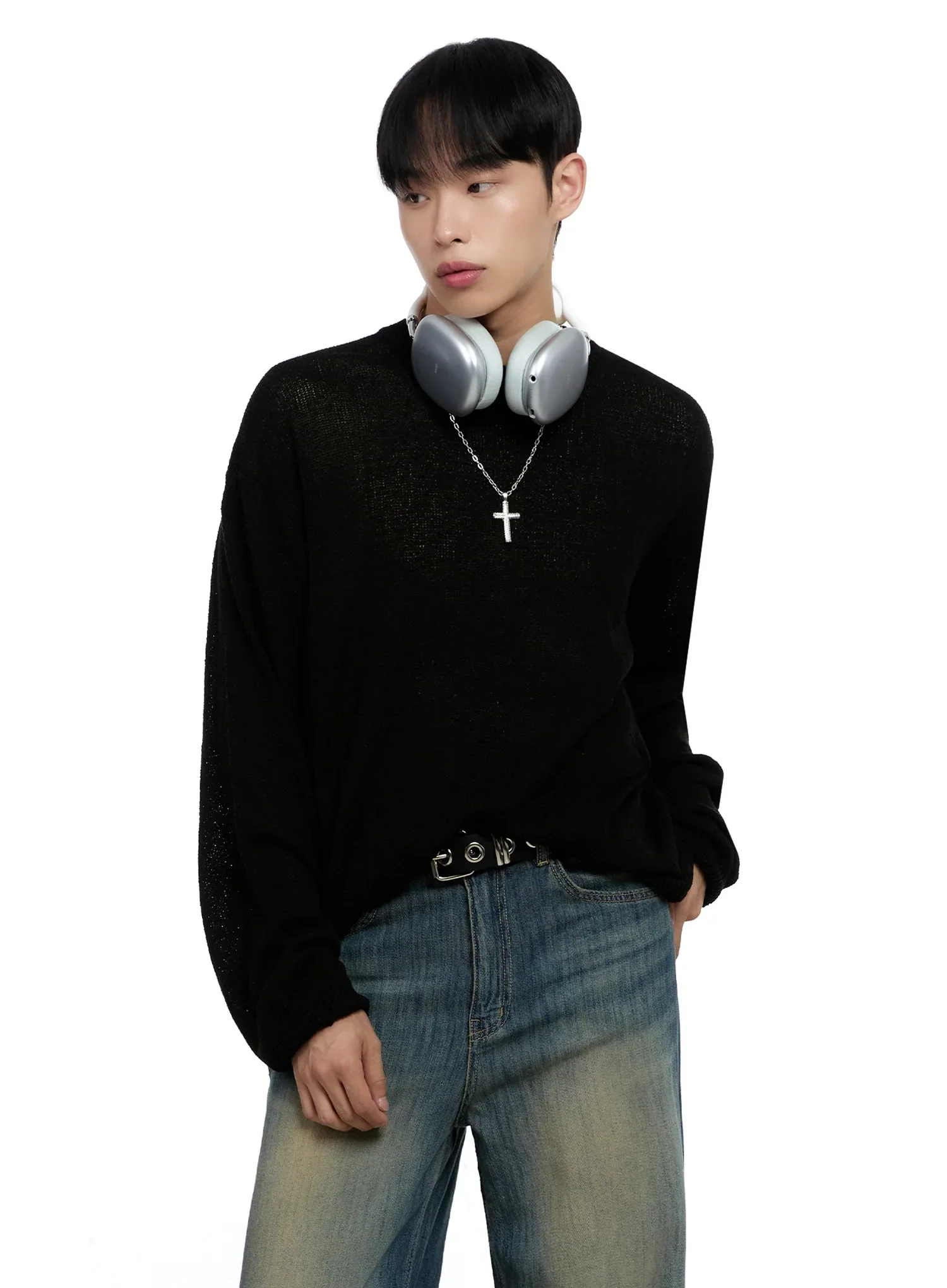 Men's Loose Fit Sweater IG520