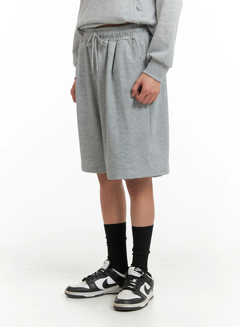 Men's Loungewear Cotton Jogger Shorts IA401 - Image 4