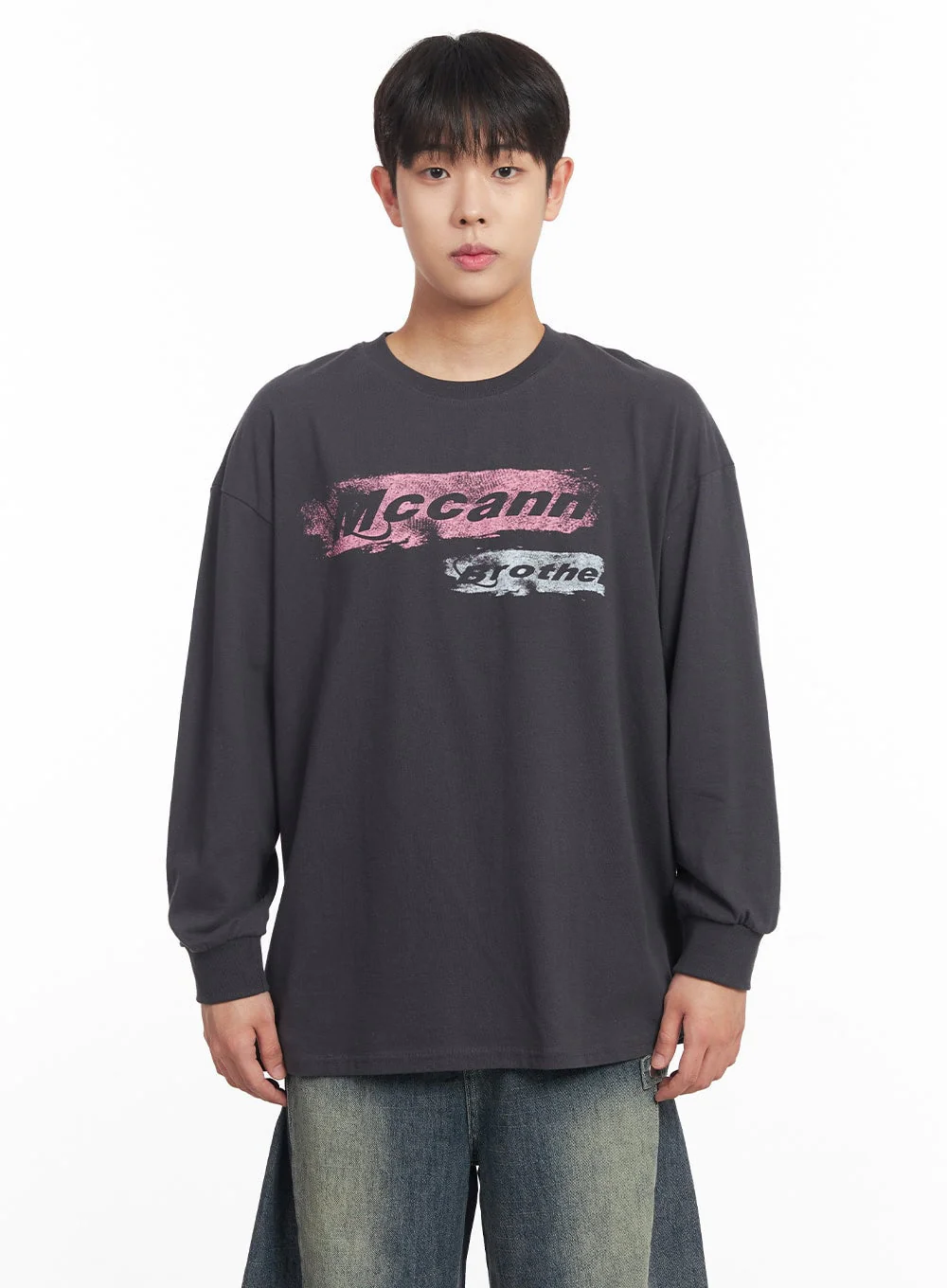 Men's Mccann Graphic Long-Sleeve T-Shirt IA525 - Image 10