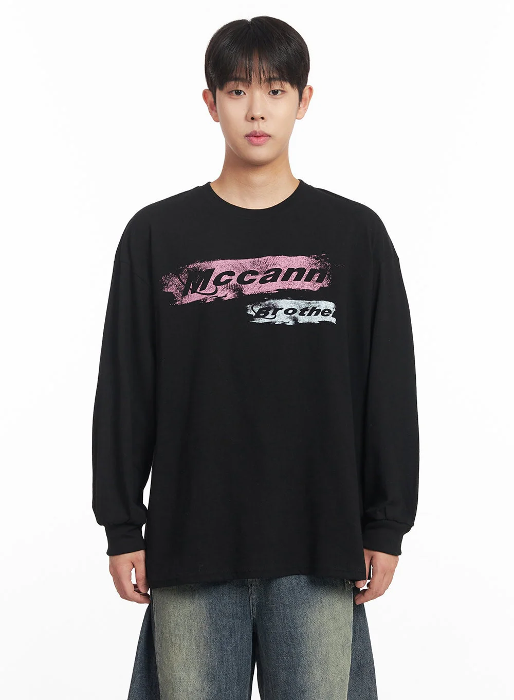 Men's Mccann Graphic Long-Sleeve T-Shirt IA525 - Image 13