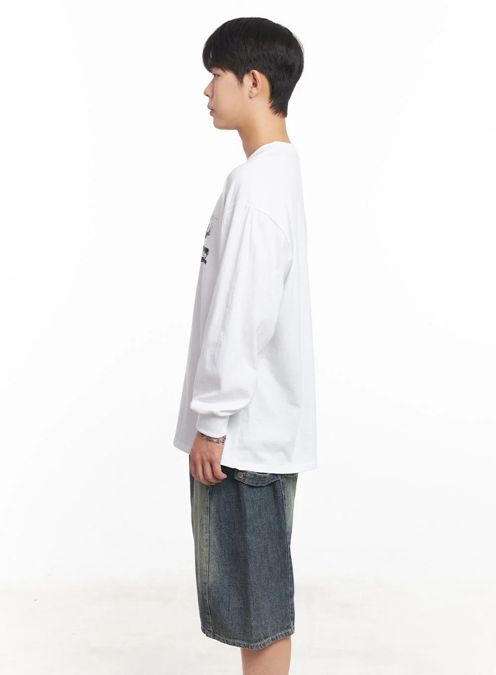 Men's Mccann Graphic Long-Sleeve T-Shirt IA525 - Image 4