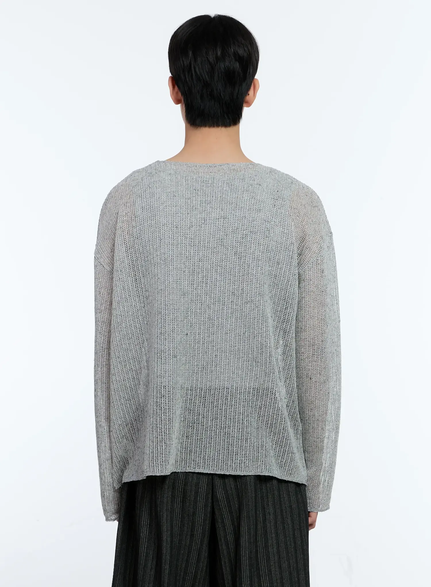 Men's Mesh Long Sleeve Graphic Top IG501 - Image 6