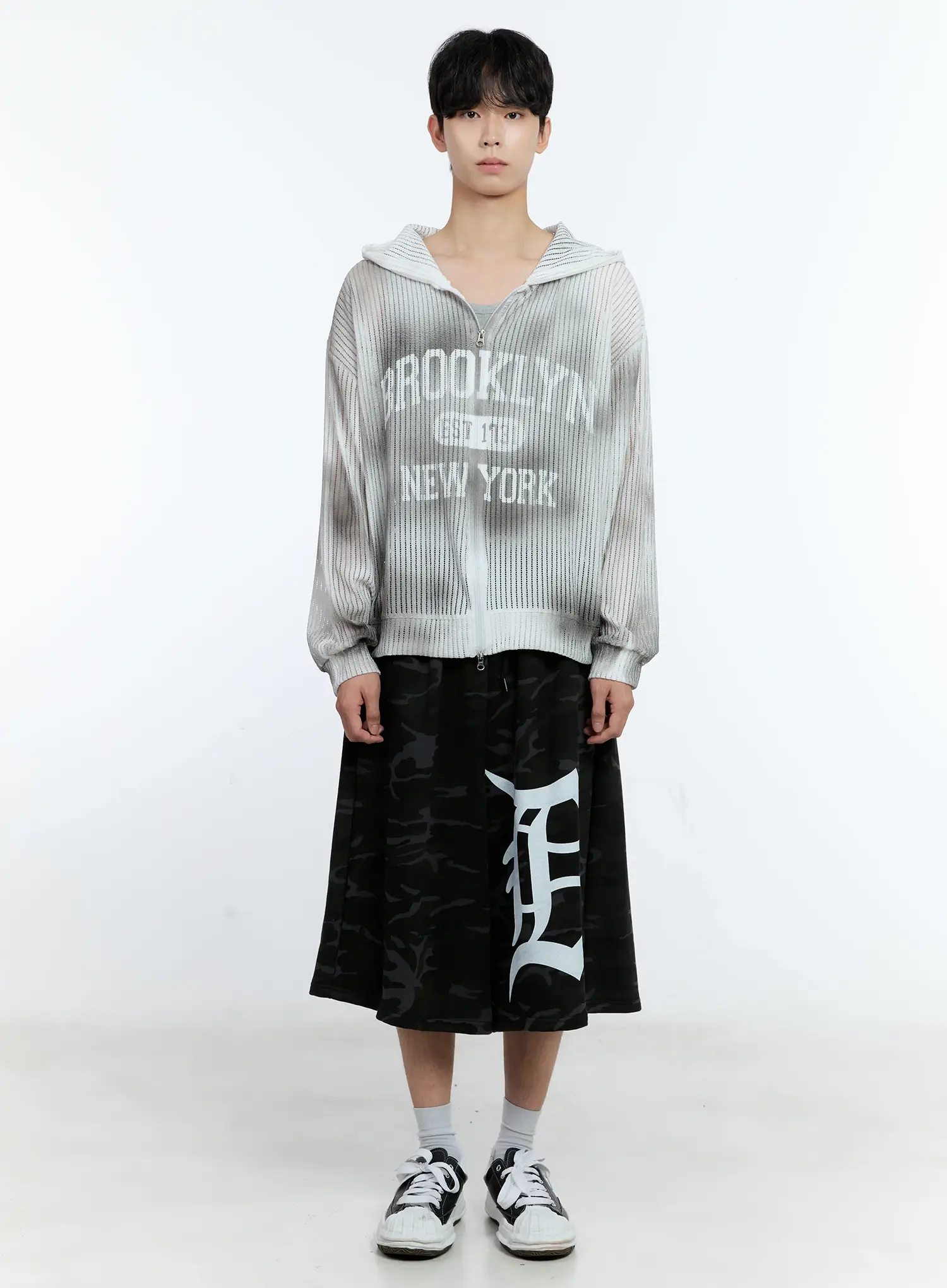 Men's Mesh Zip-Up Jacket IG501 - Image 3