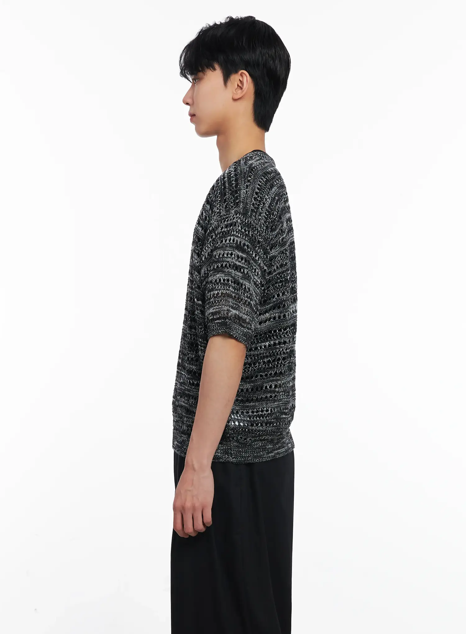 Men's Multi-Colored Knit Top IL501 - Image 5