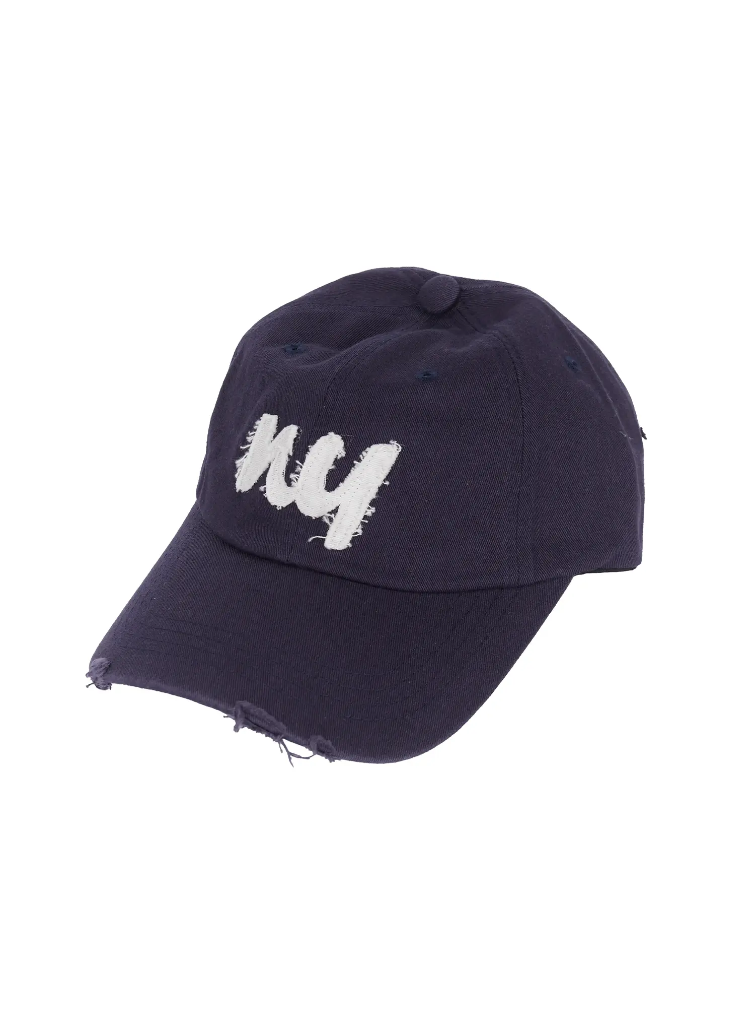 Men's  NY Distressed Cap IG529 - Image 16