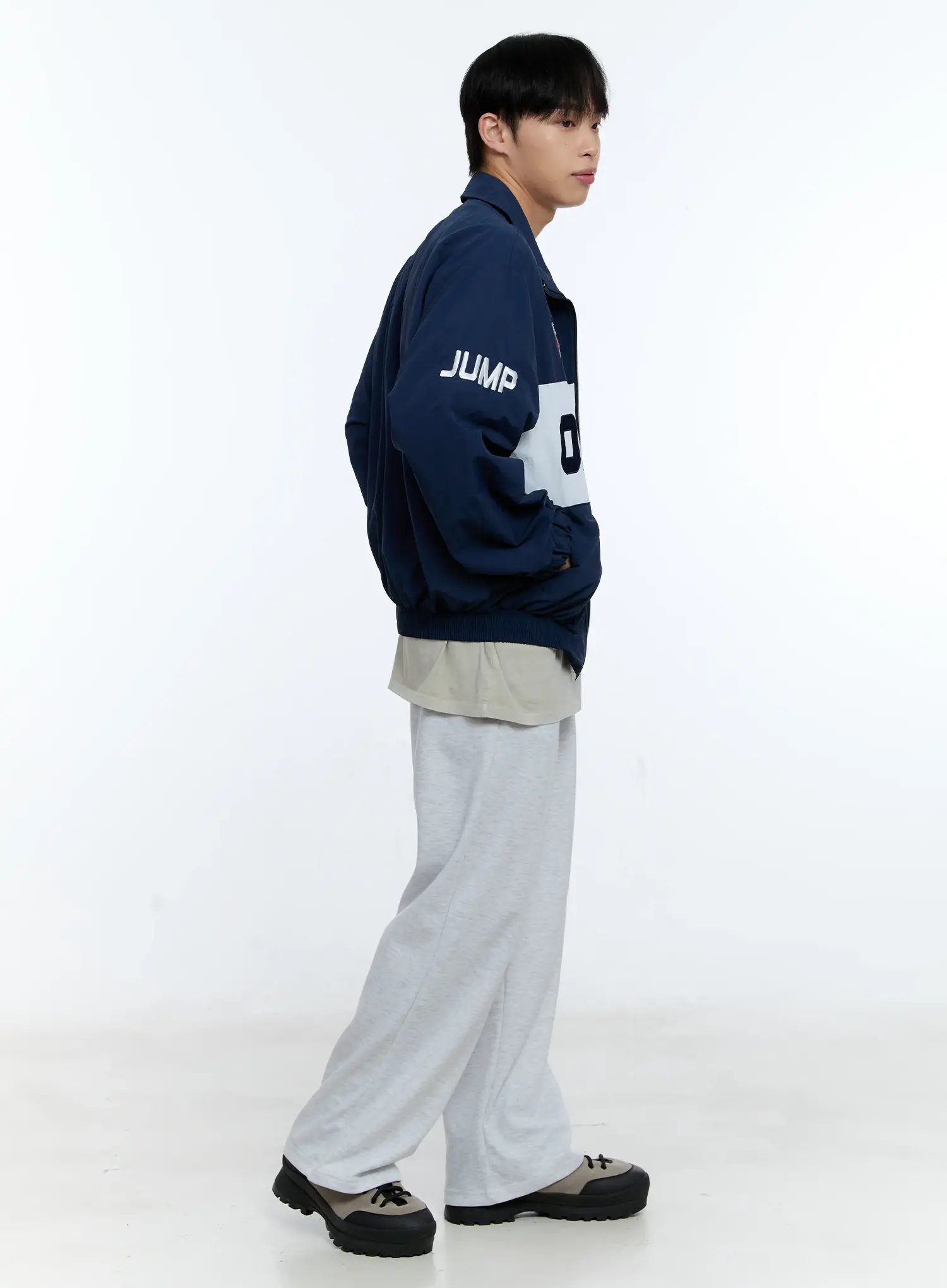 Men's Original Graphic Windbreaker Jacket IG515 - Image 9