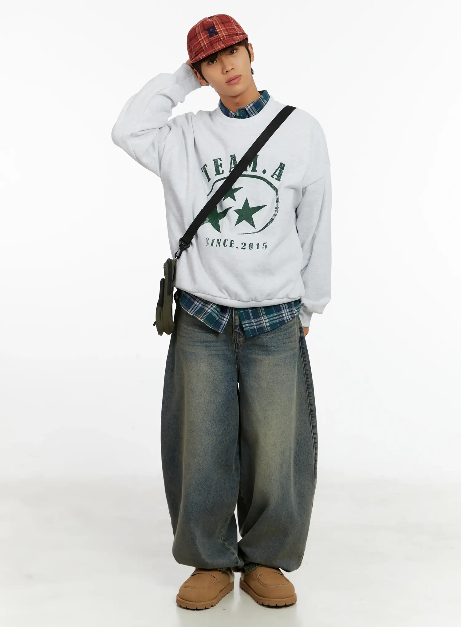 Men's Oversized Balloon Jeans ID524 - Image 9