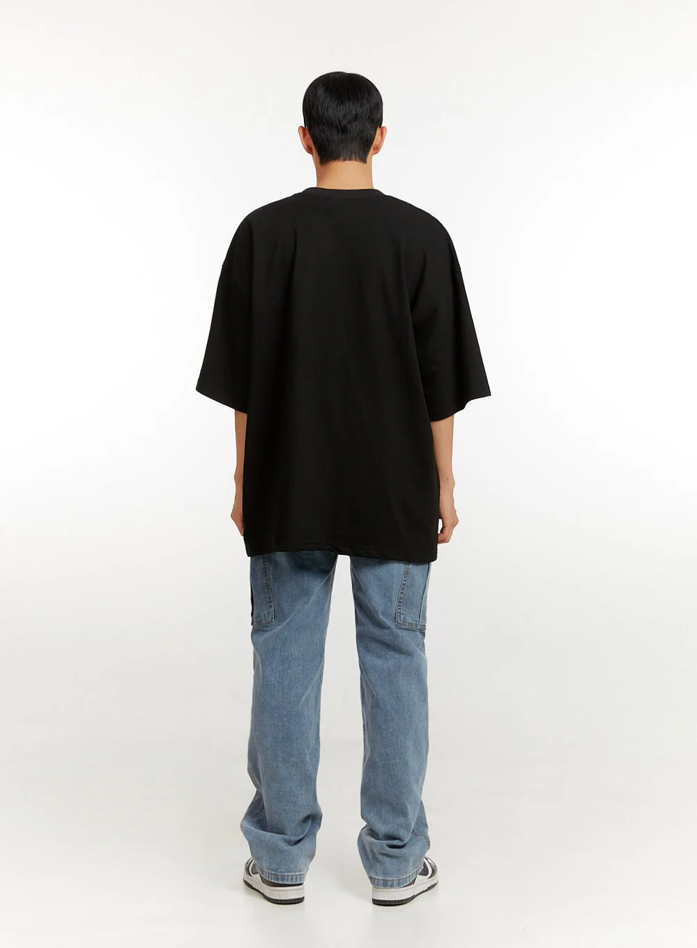 Men's Oversized Graphic T-Shirt IU426 - Image 7