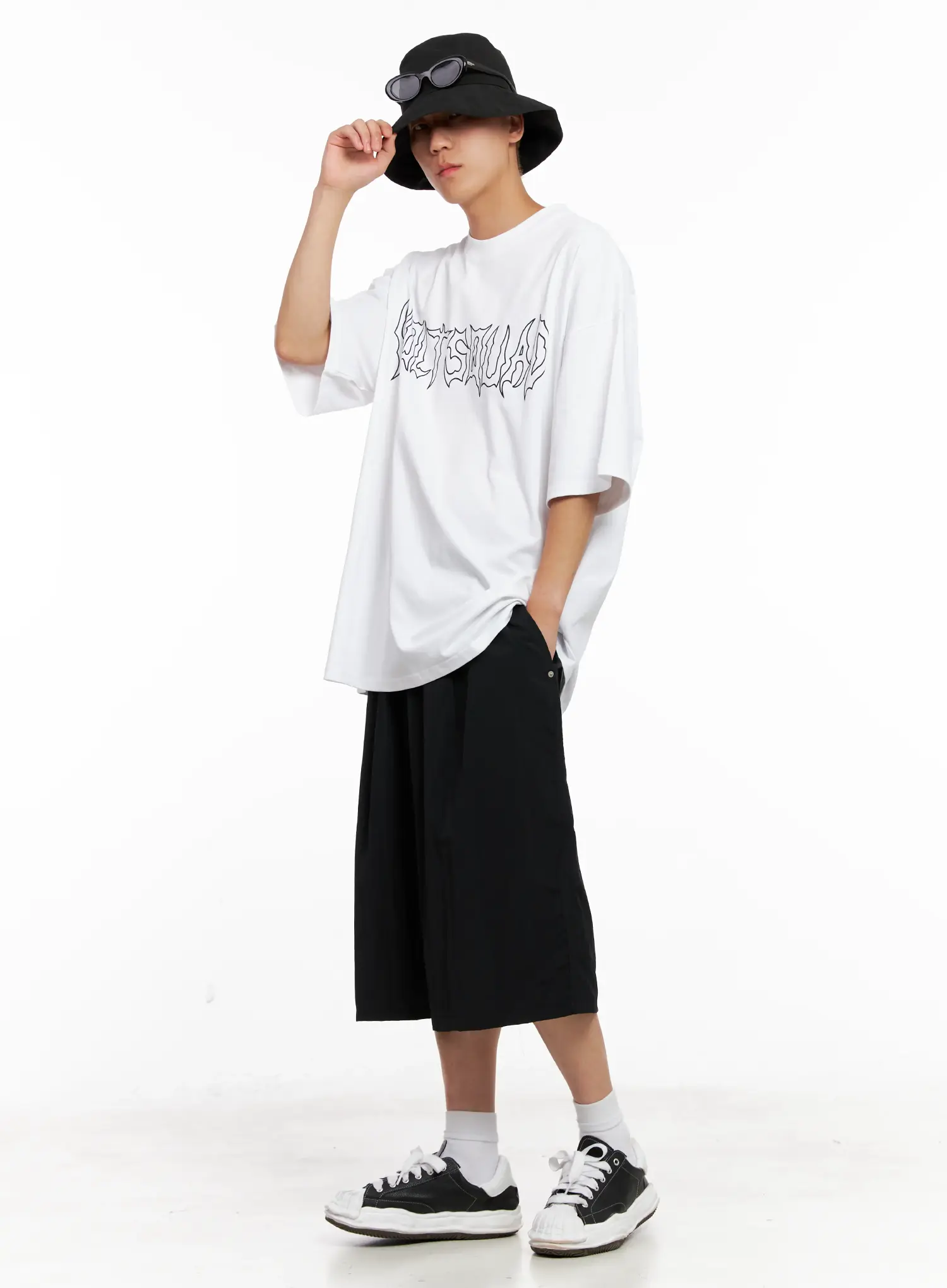 Men's Oversized Graphic Tee IL521 - Image 13