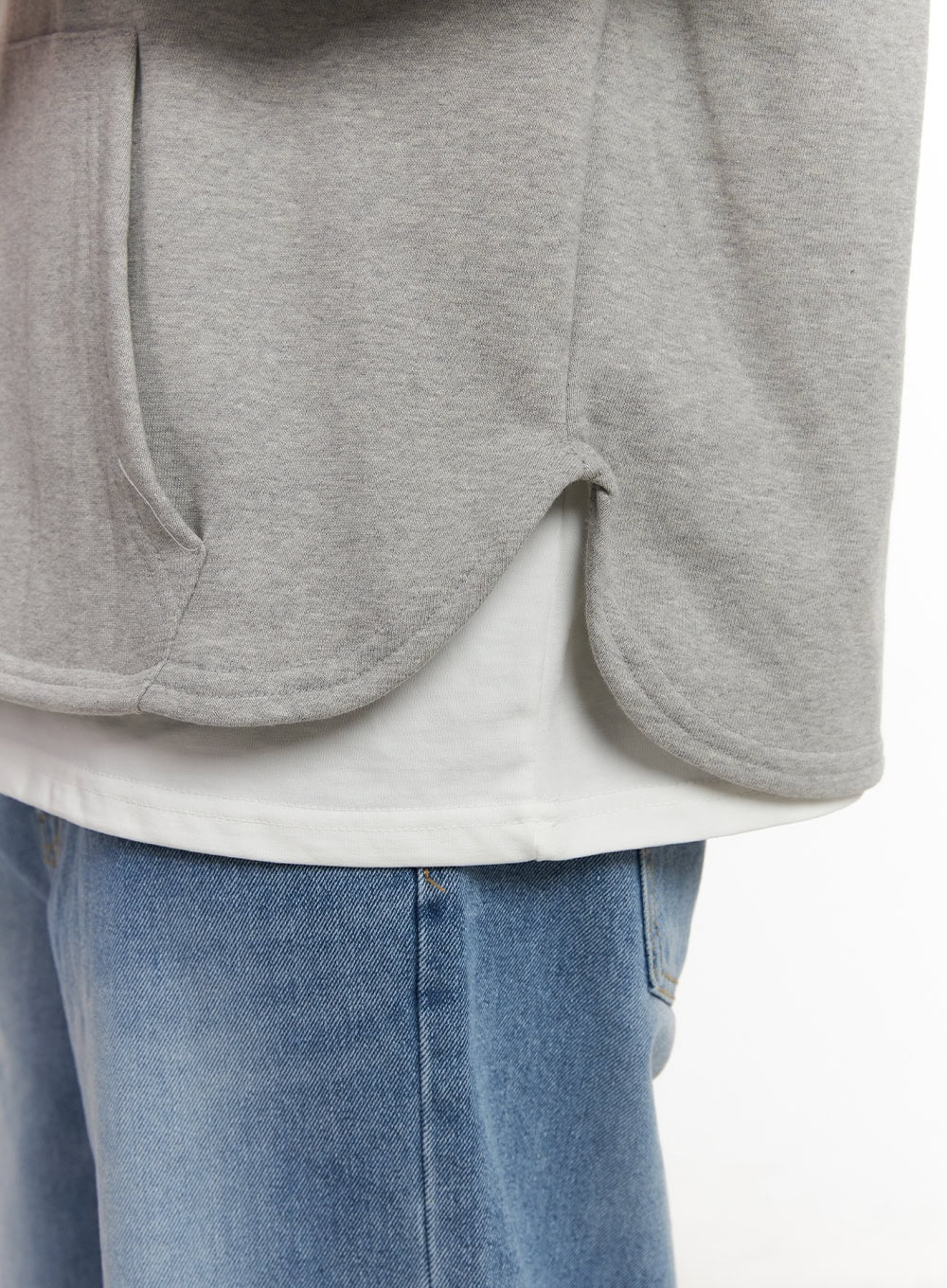 Men's Oversized Hooded Vest IM517 - Image 5