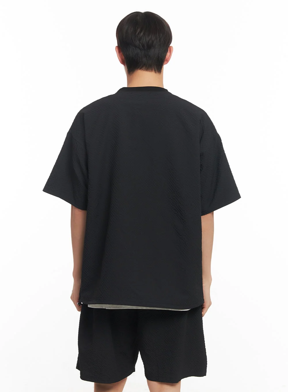 Men's Oversized T-Shirt with Pockets IA518 - Image 6