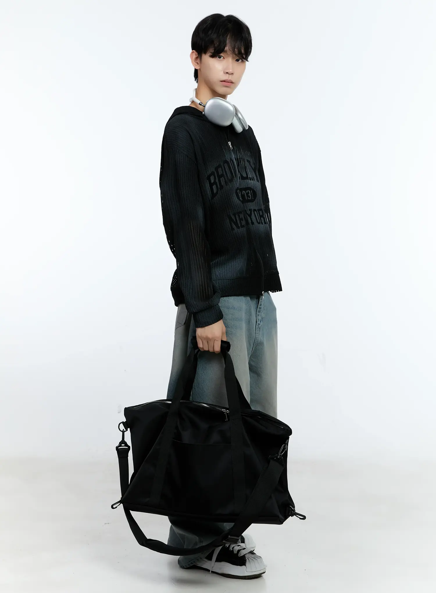 Men's Oversized Travel Tote Bag IG501 - Image 3