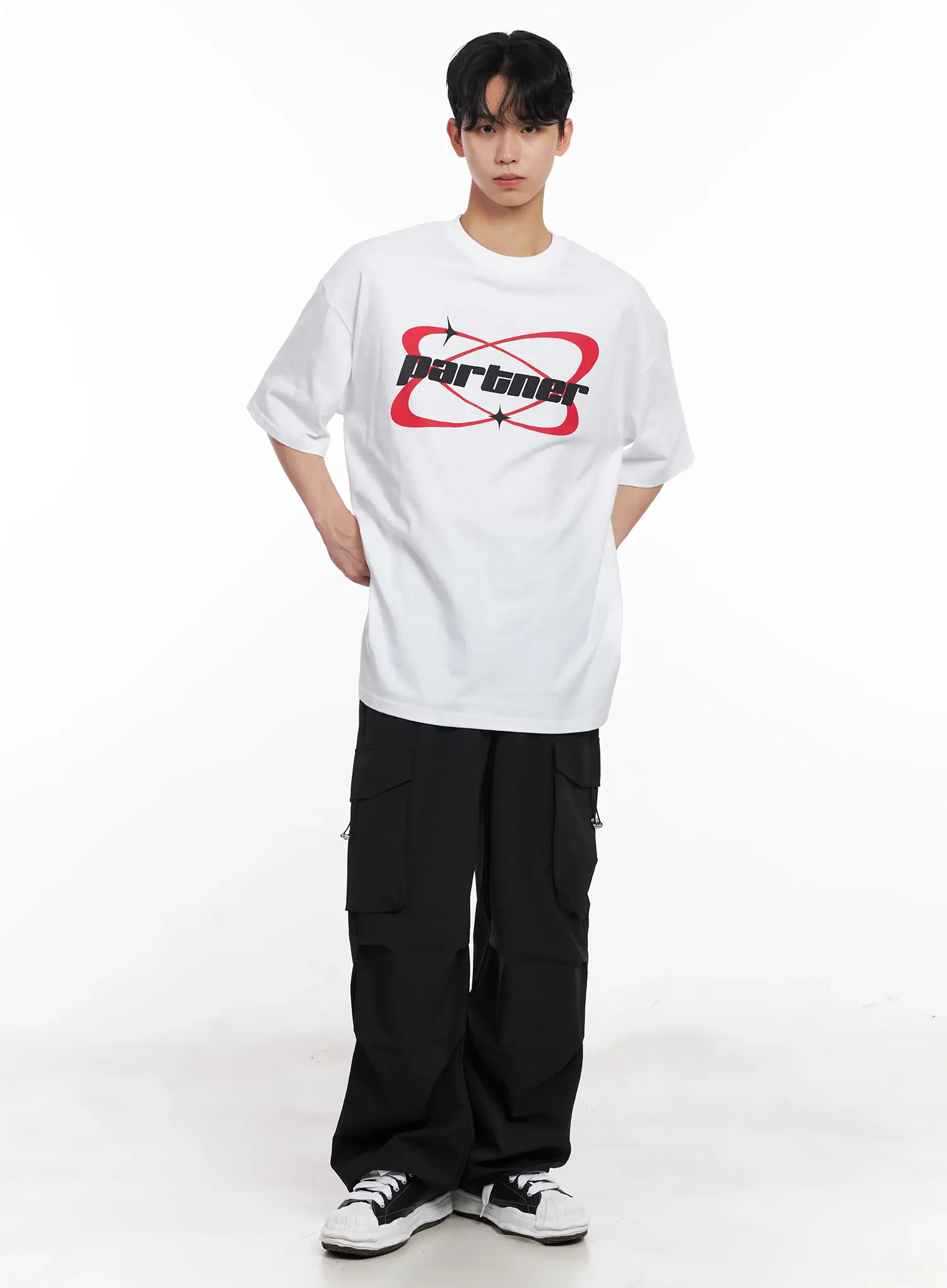 Men's "Partner" Cotton Tee IL504 - Image 2