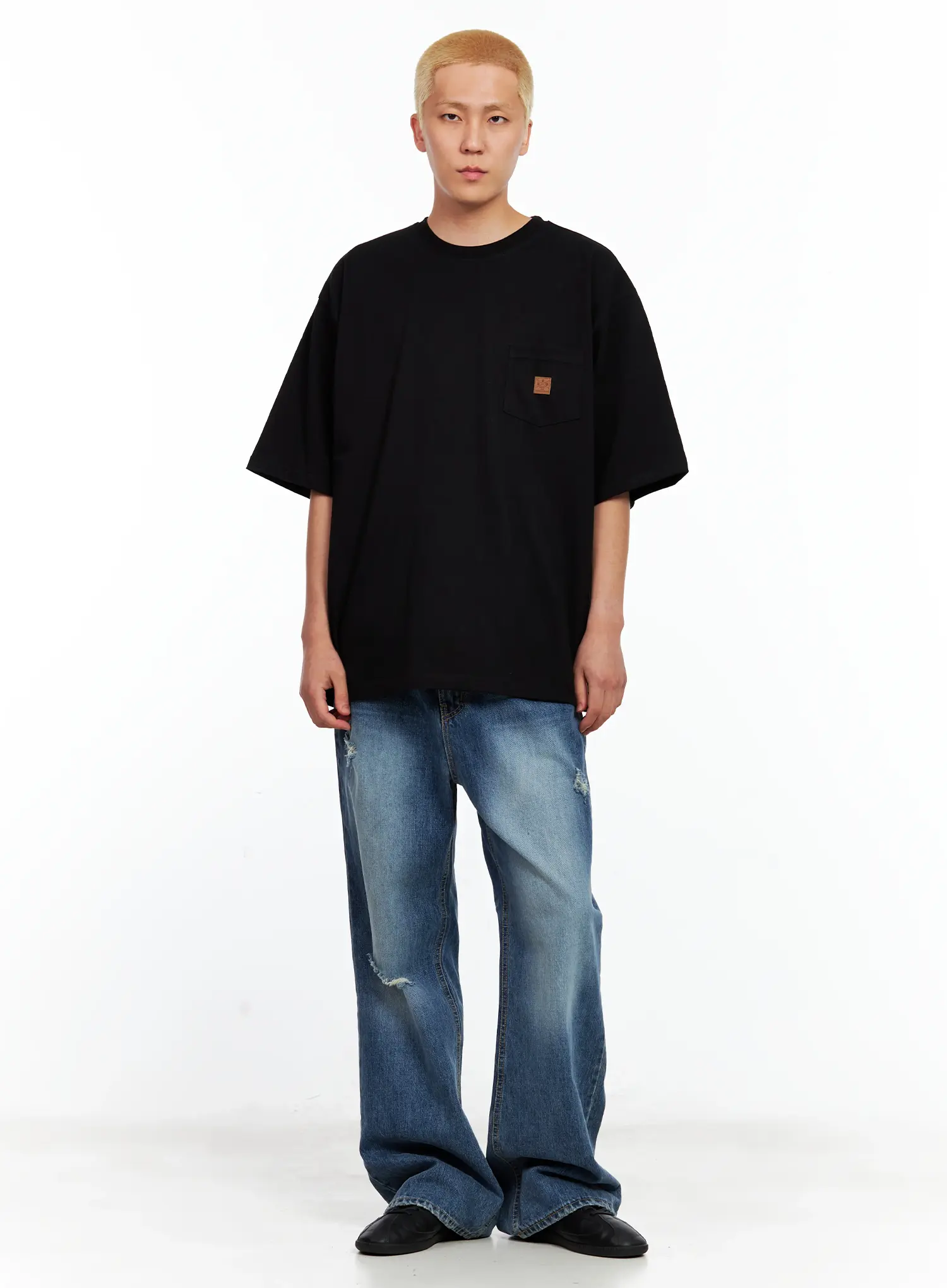 Men's Patch Pocket T-Shirt IL514 - Image 2