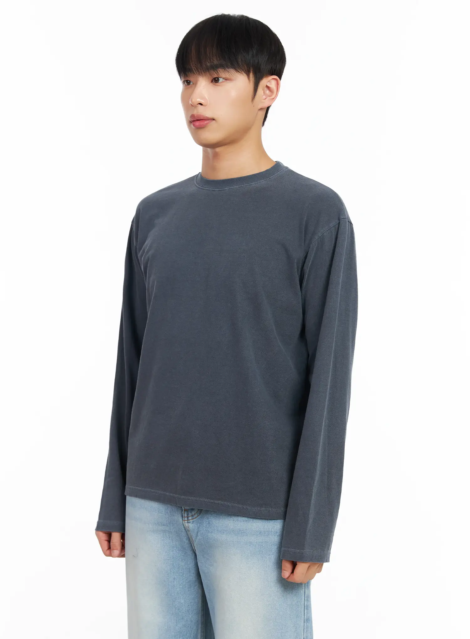 Men's Pigment Long Sleeve Tee IM511 - Image 4