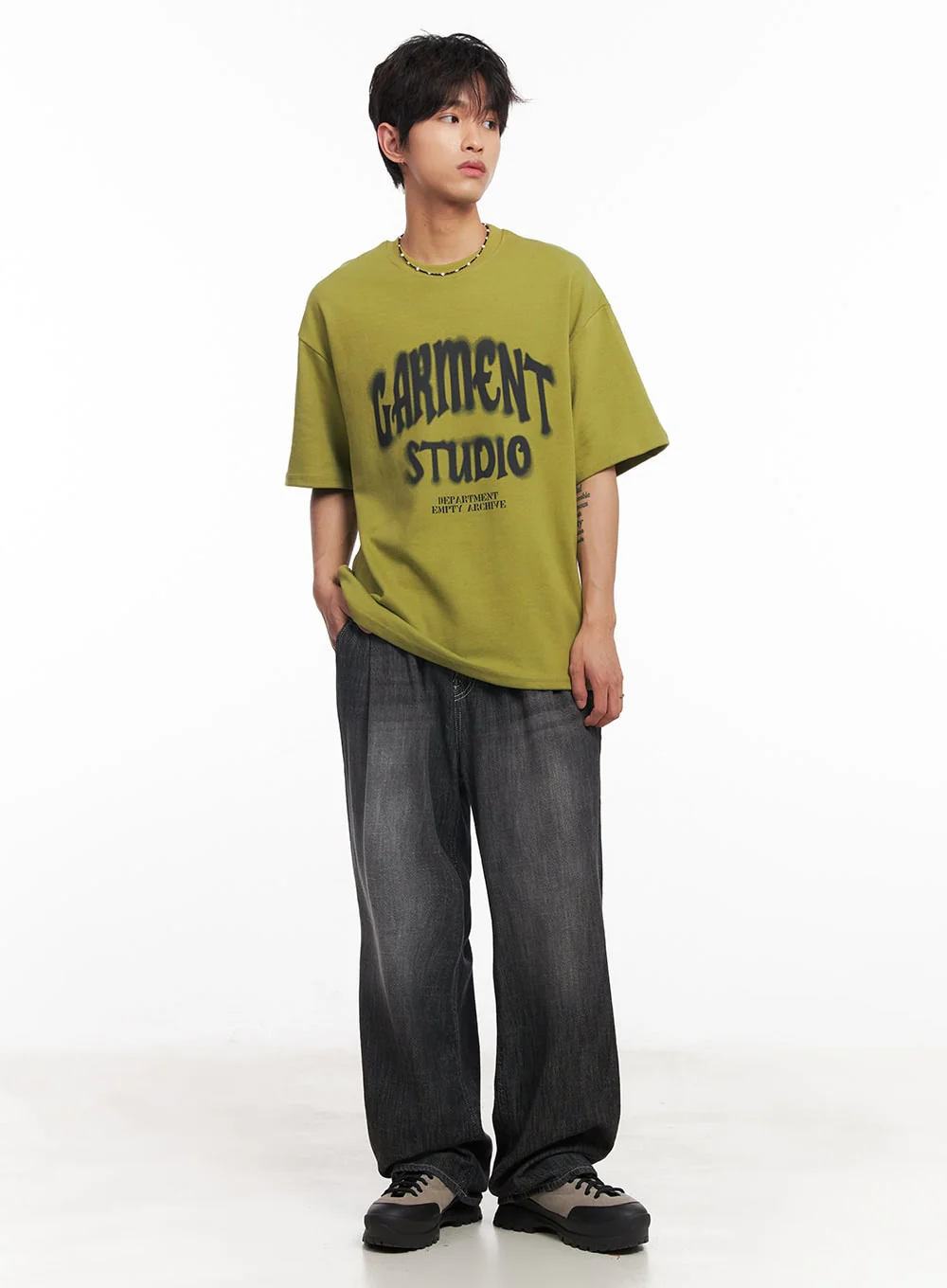 Men's Pintuck Linen Comfort Jeans IY508 - Image 10
