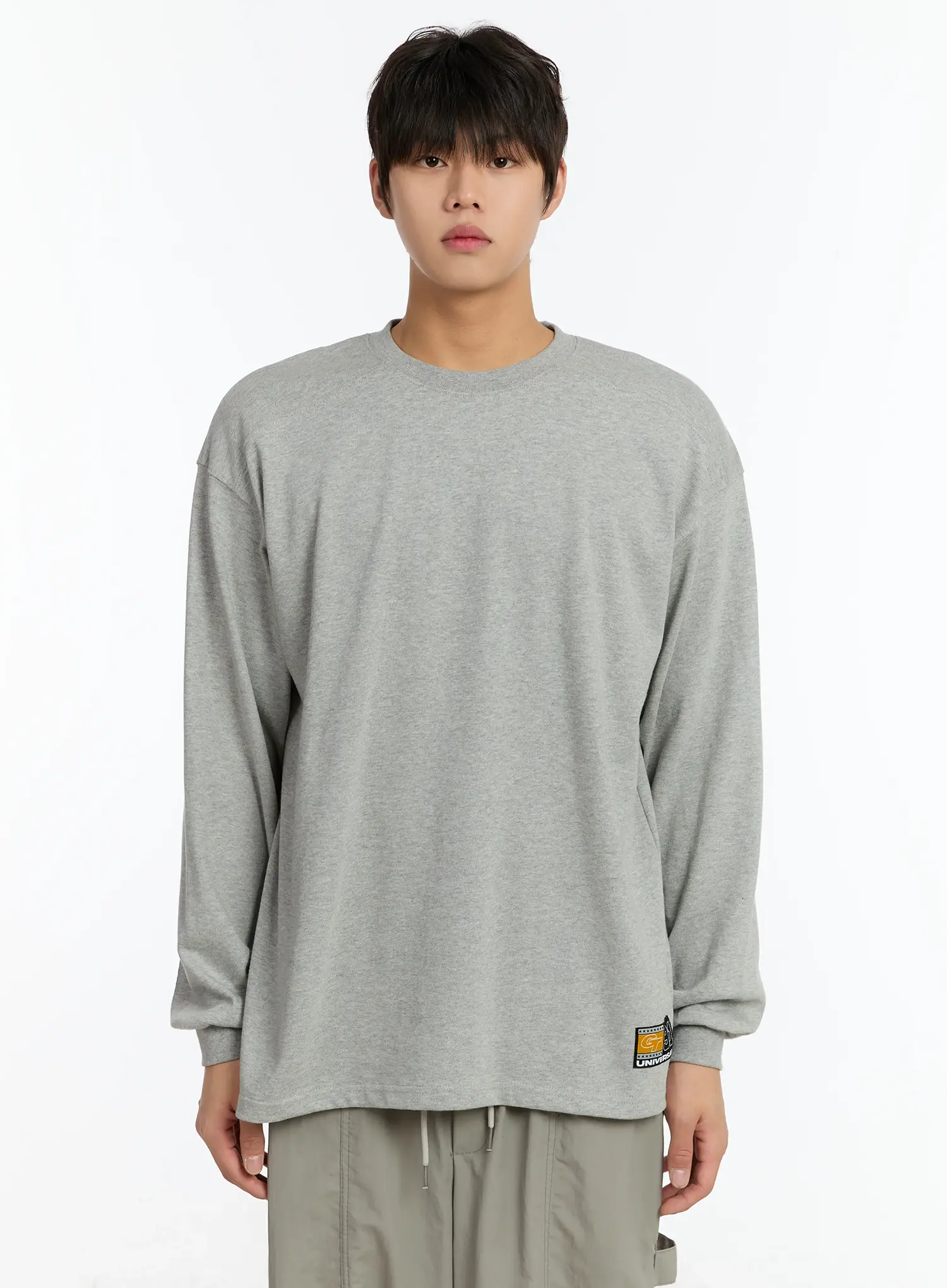 Men's Pintuck Long Sleeve Tee IM503 - Image 11