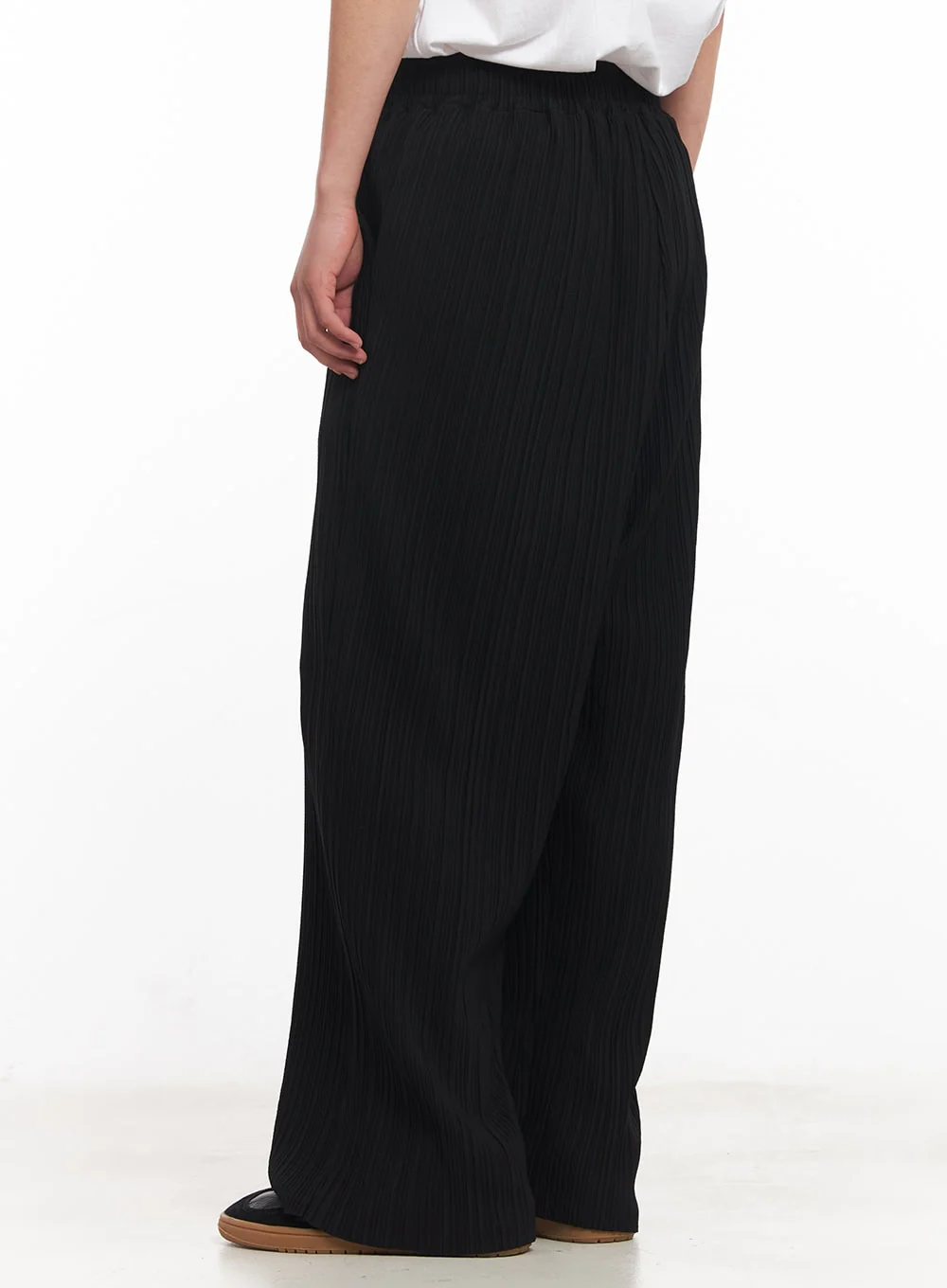 Men's Pintuck Straight-Fit Pants IY506 - Image 5