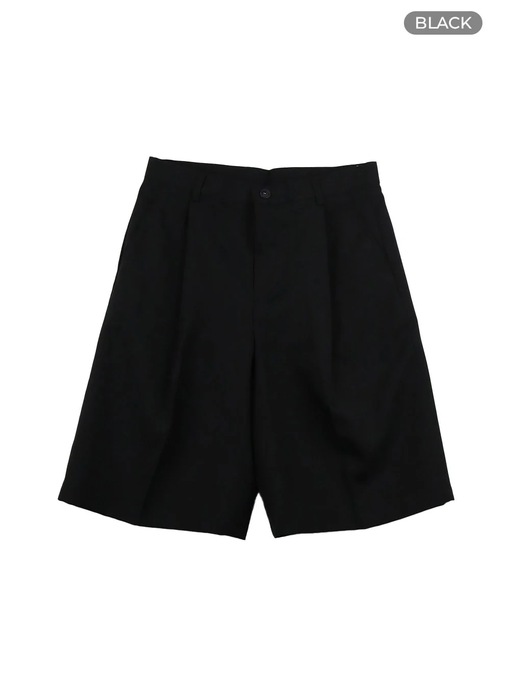 Men's Pintuck Wide Leg Shorts IY416 - Image 11