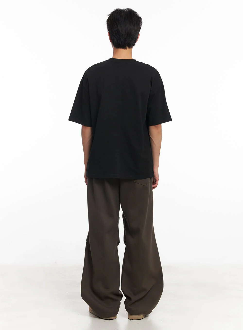 Men's Pintuck Windbreaker Pants IY508 - Image 9