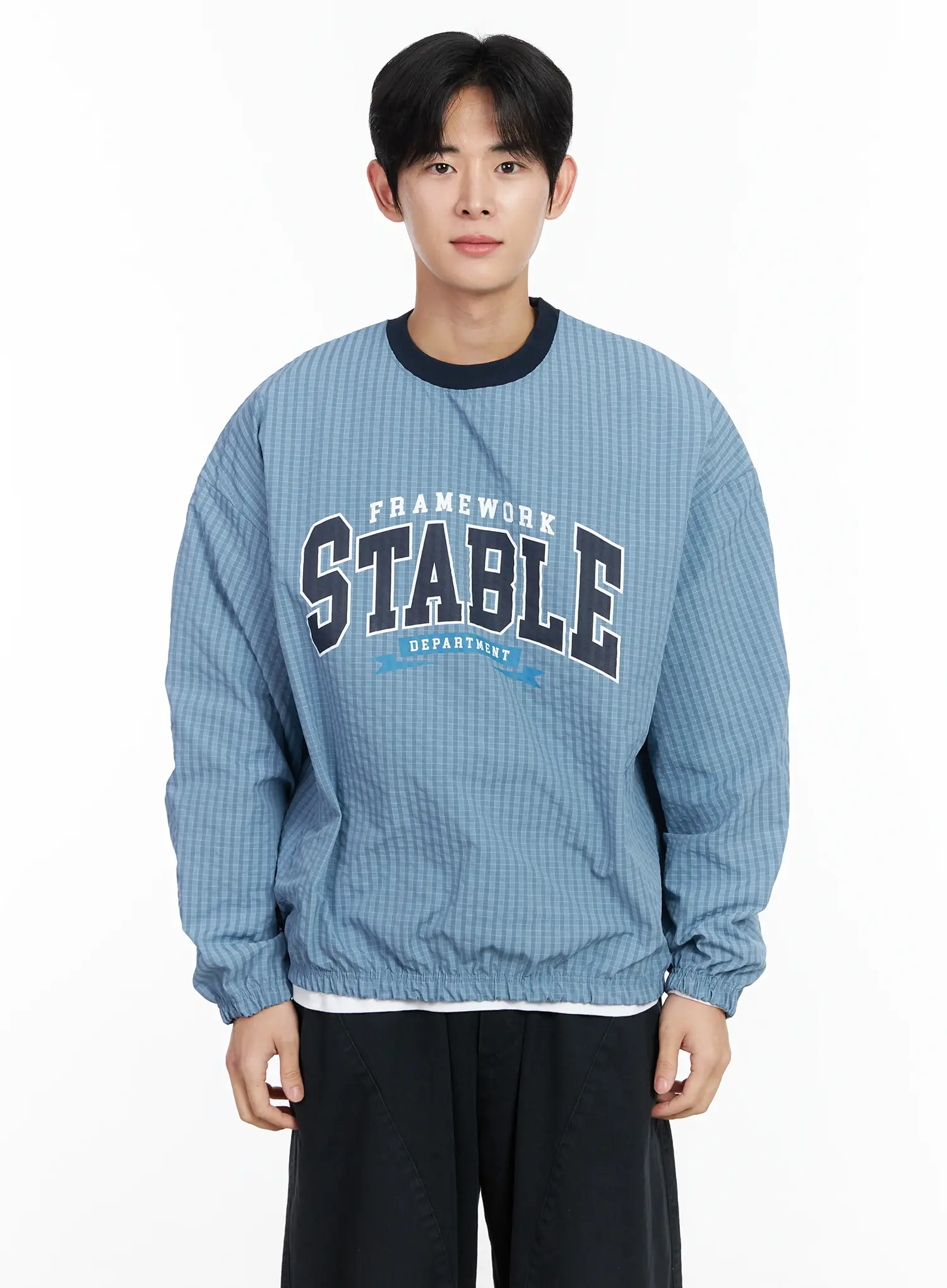 Men's Plaid Sweatshirt IM523 - Image 10