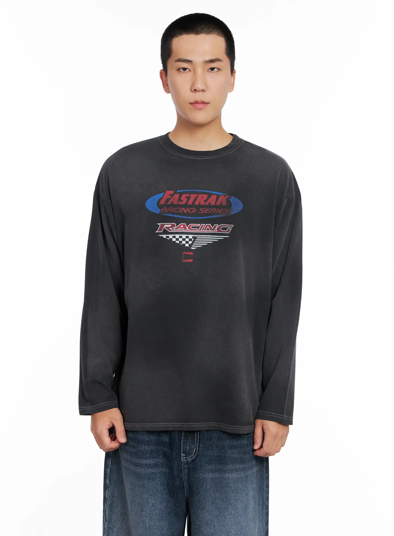 Men's Racing Graphic Long Sleeve IG529 - Image 10