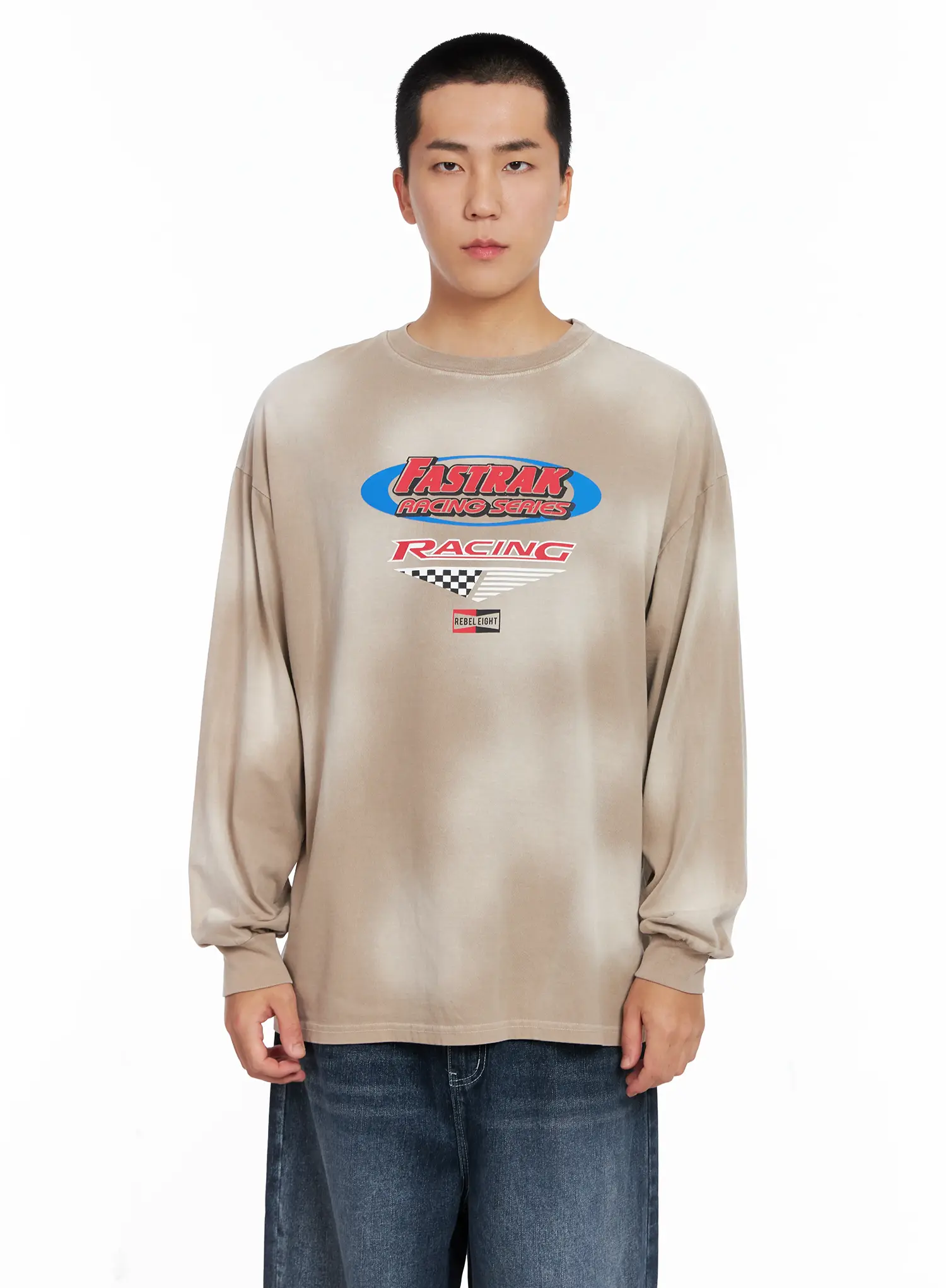 Men's Racing Graphic Long Sleeve IG529 - Image 11