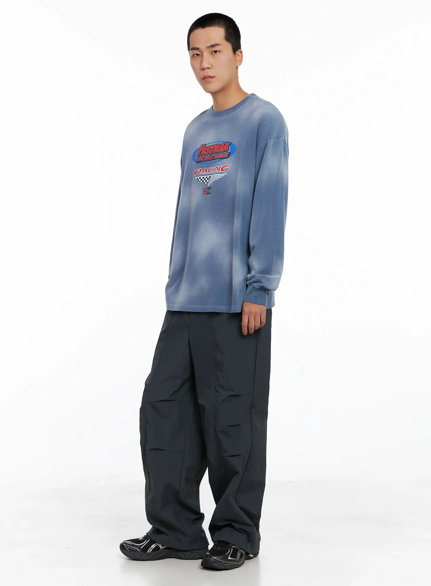 Men's Racing Graphic Long Sleeve IG529 - Image 2