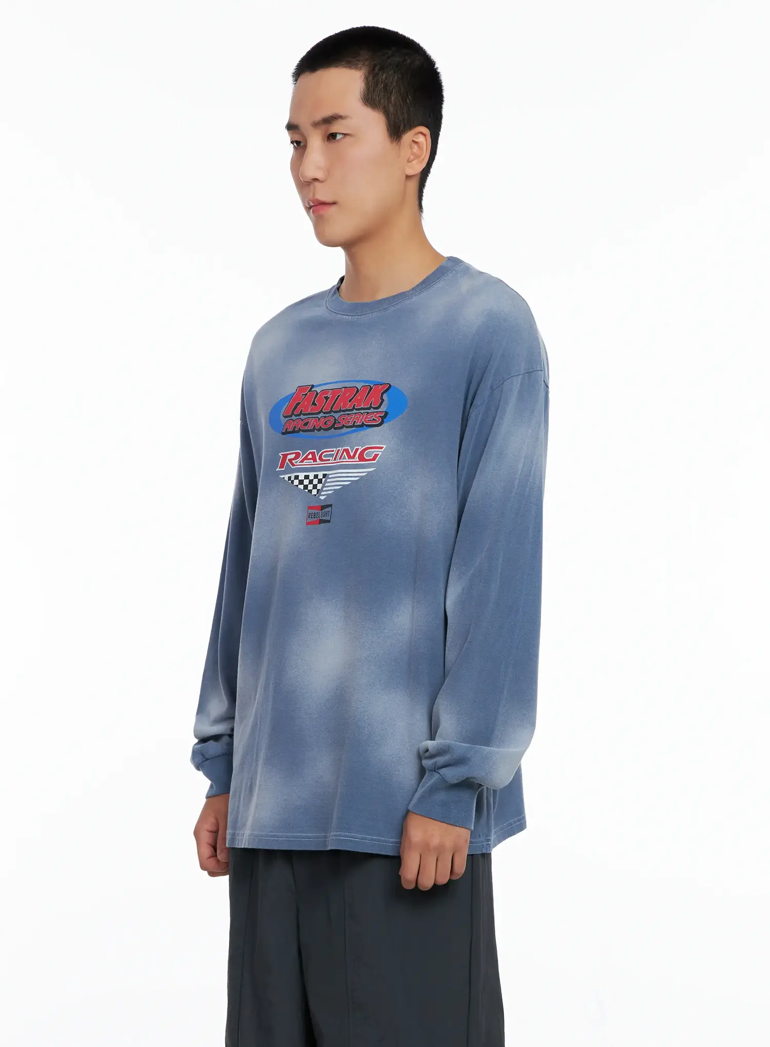 Men's Racing Graphic Long Sleeve IG529 - Image 4