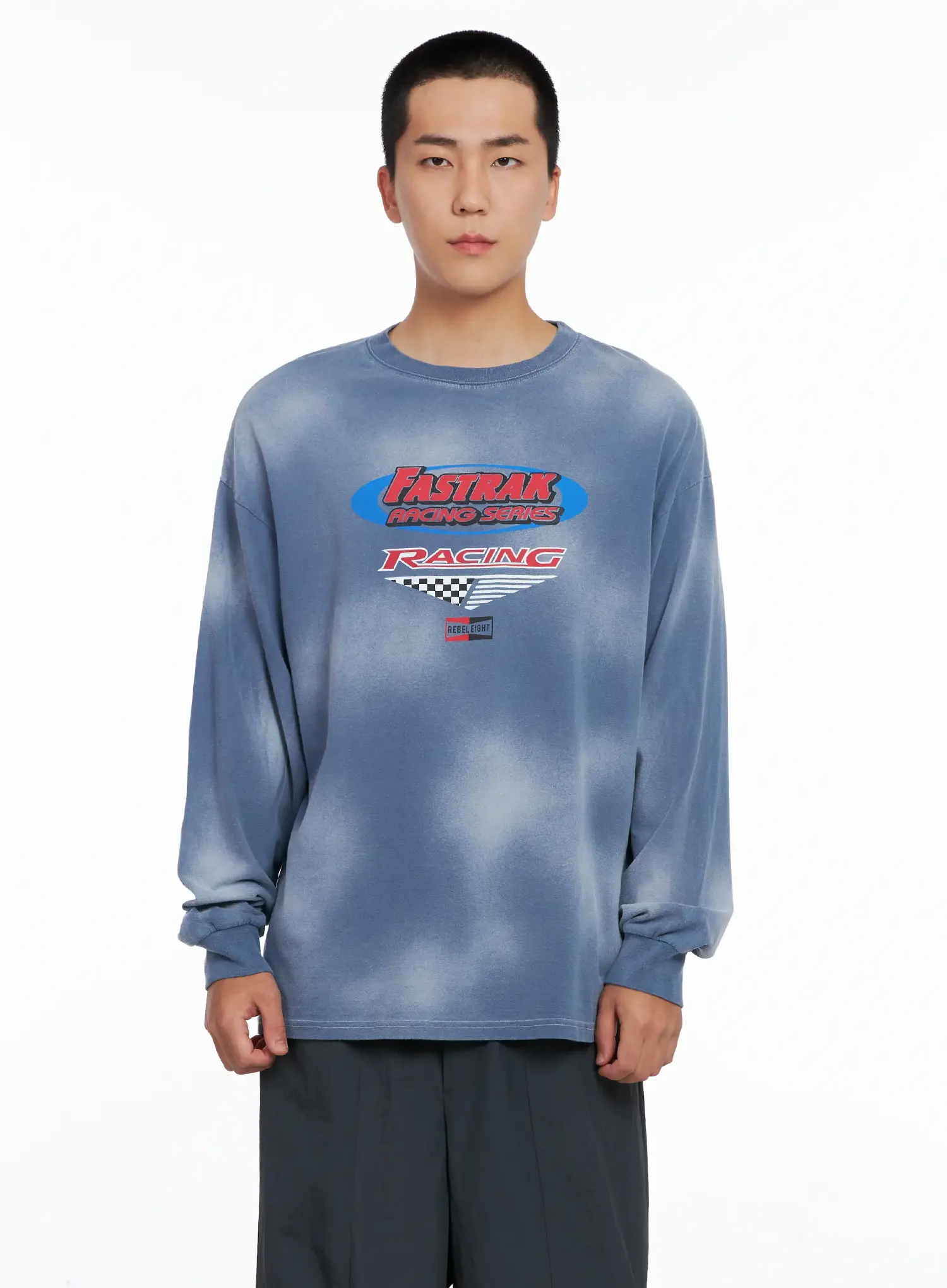 Men's Racing Graphic Long Sleeve IG529 - Image 9