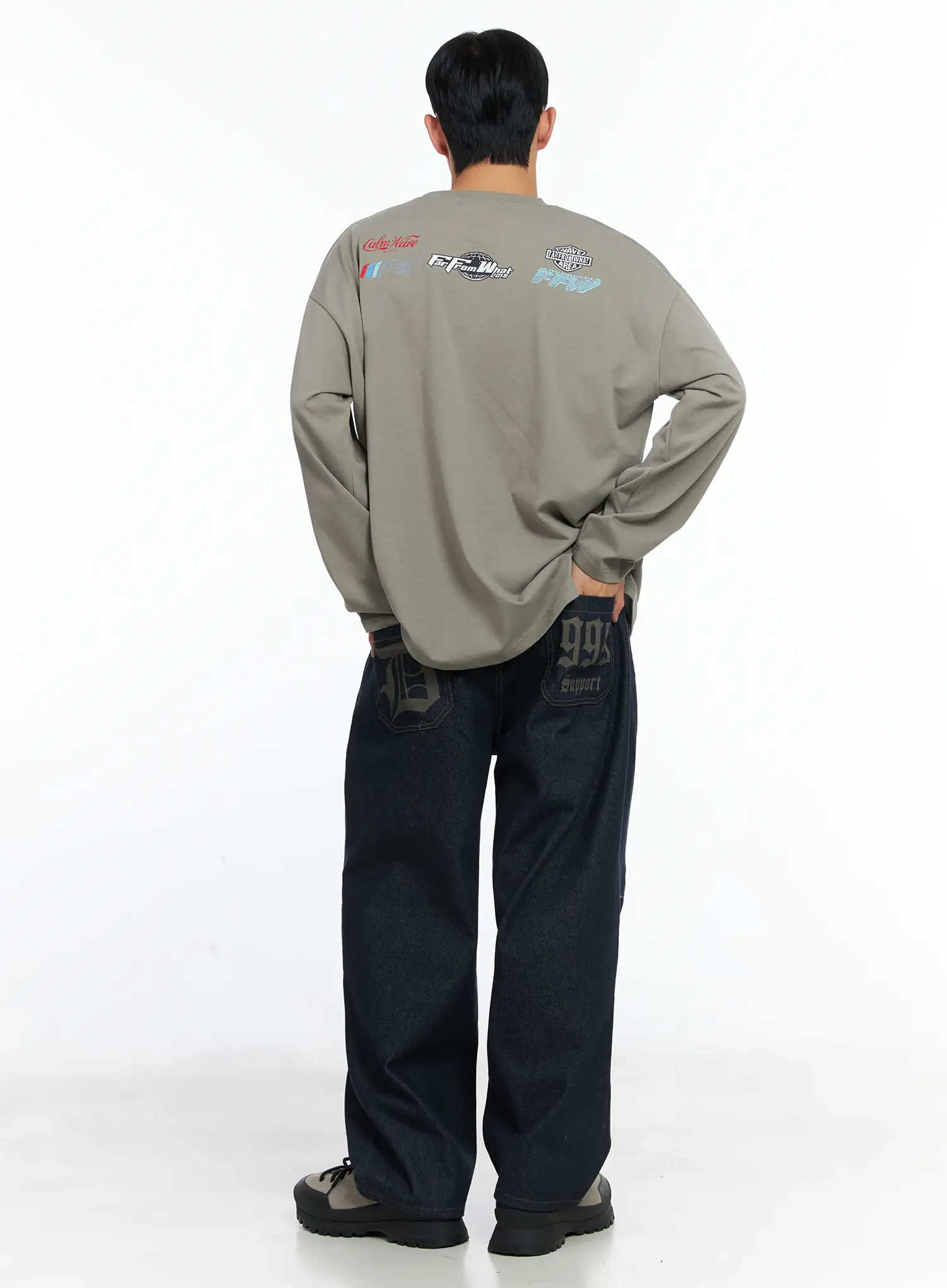 Men's Racing Graphic Long Sleeve IN518 - Image 2