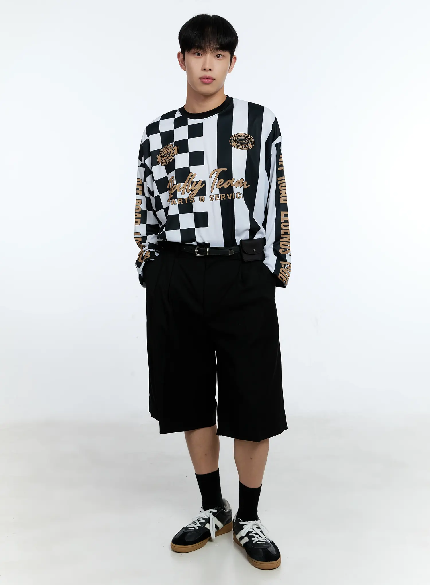 Men's Racing Graphic Shirt IG519 - Image 10