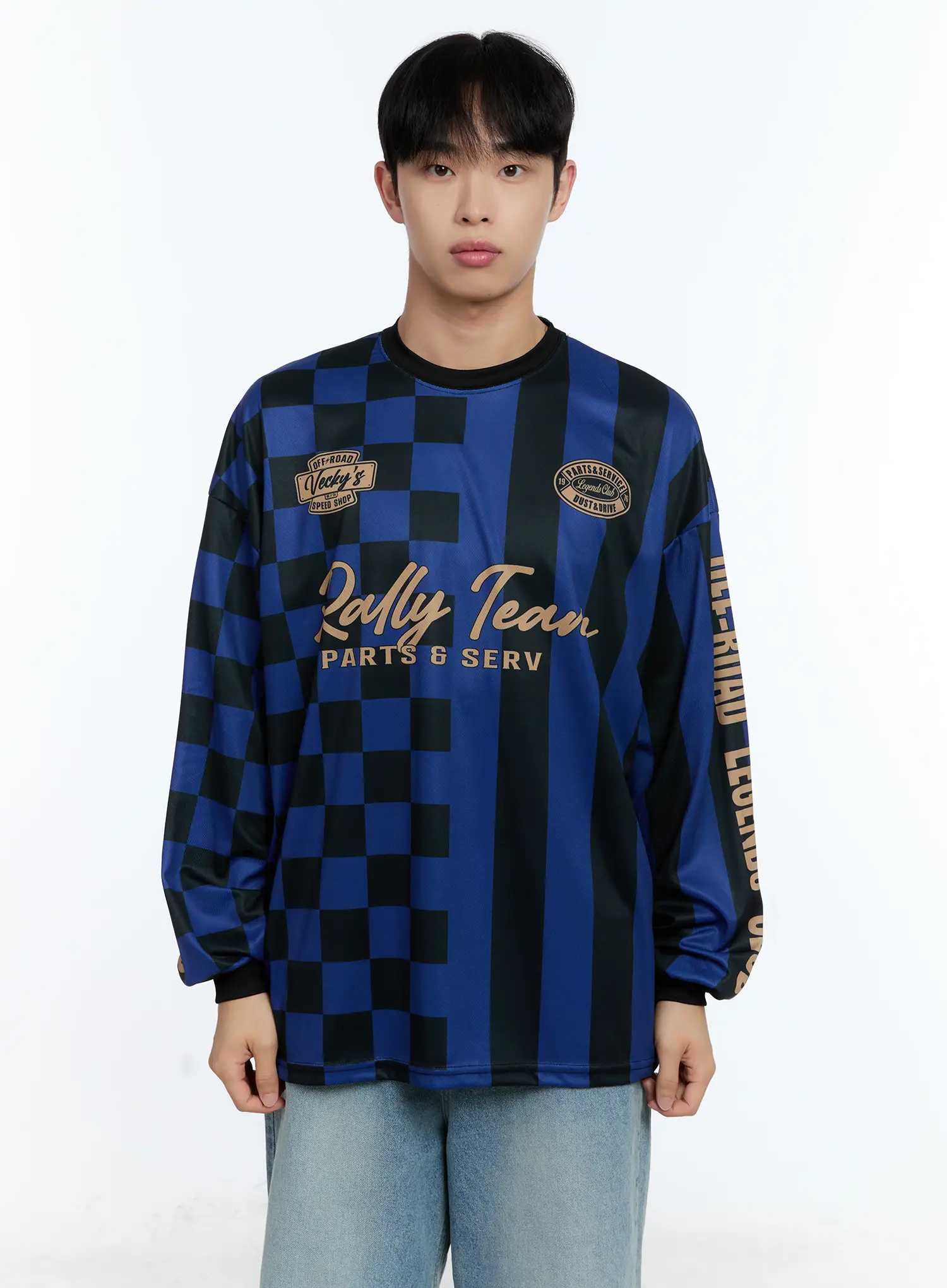 Men's Racing Graphic Shirt IG519 - Image 13