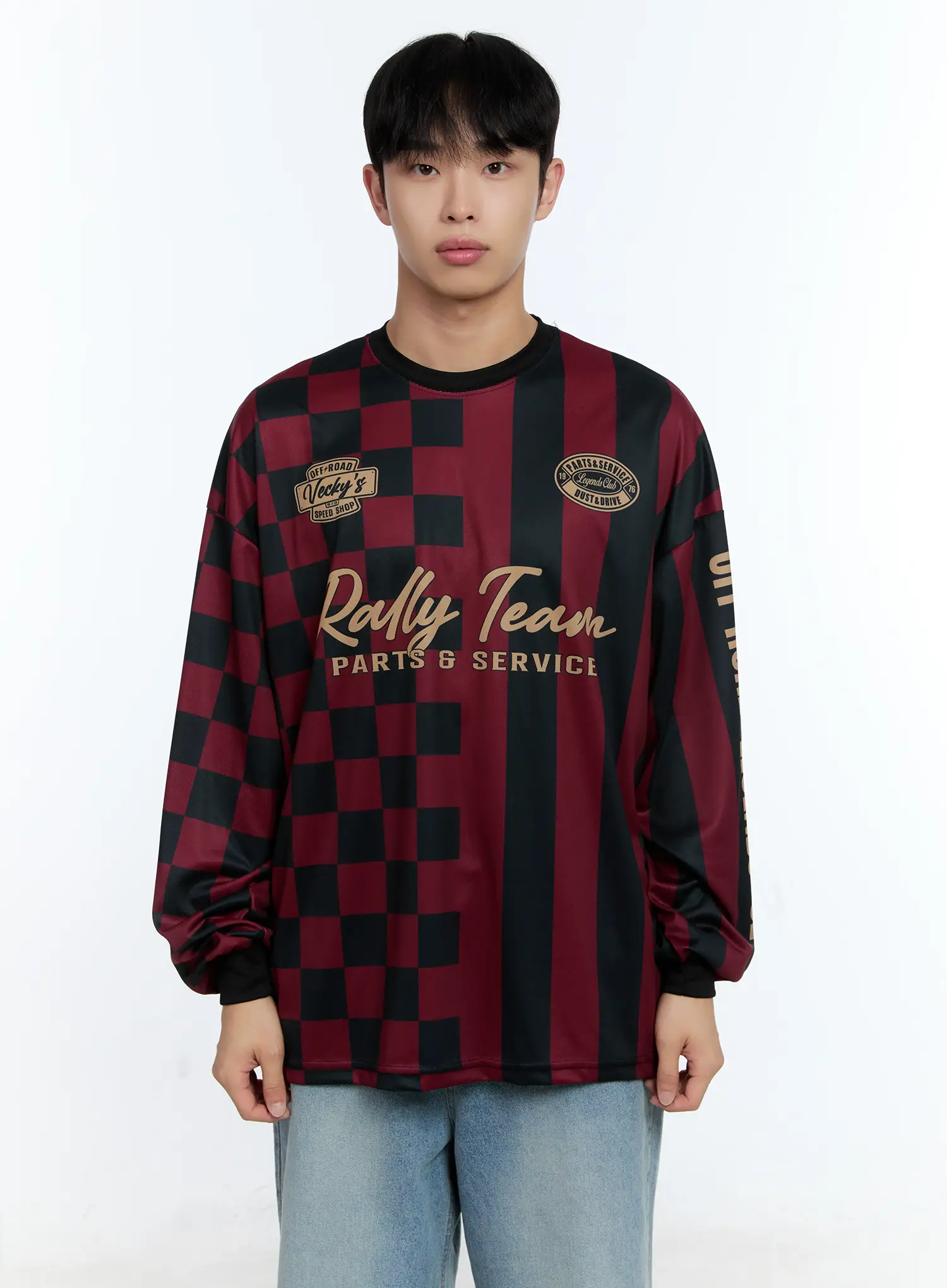 Men's Racing Graphic Shirt IG519 - Image 14