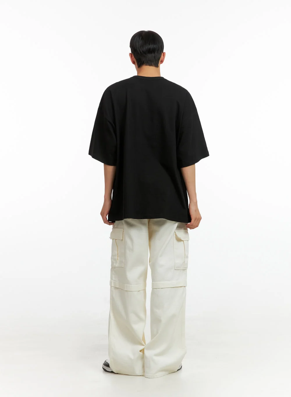 Men's Rebel Oversized Graphic T-Shirt IU412 - Image 7