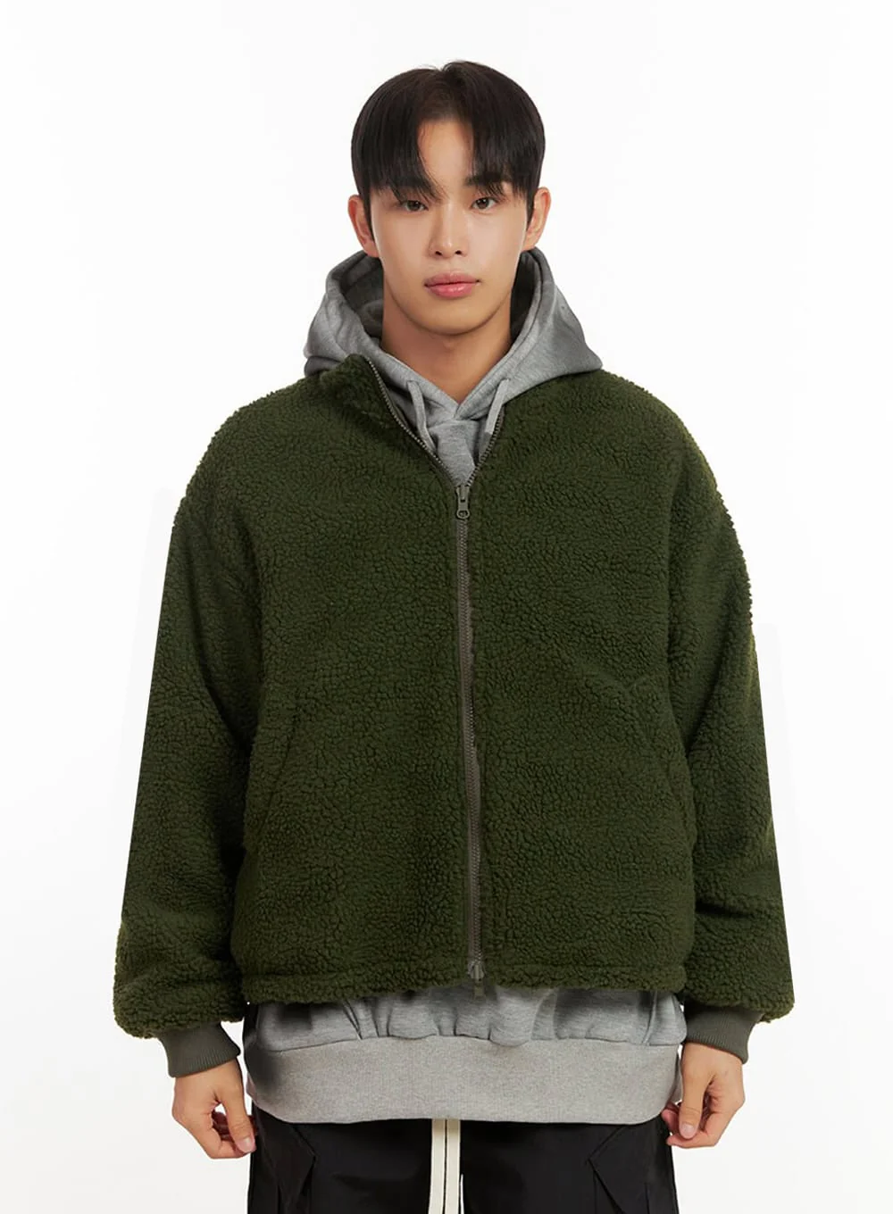 Men's Reversible Puffer Jacket ID406 - Image 12