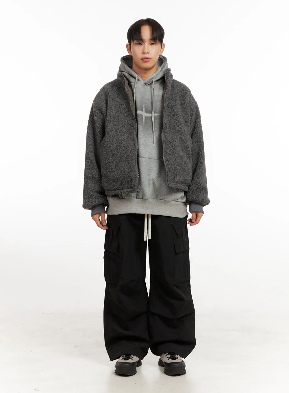 Men's Reversible Puffer Jacket ID406 - Image 7