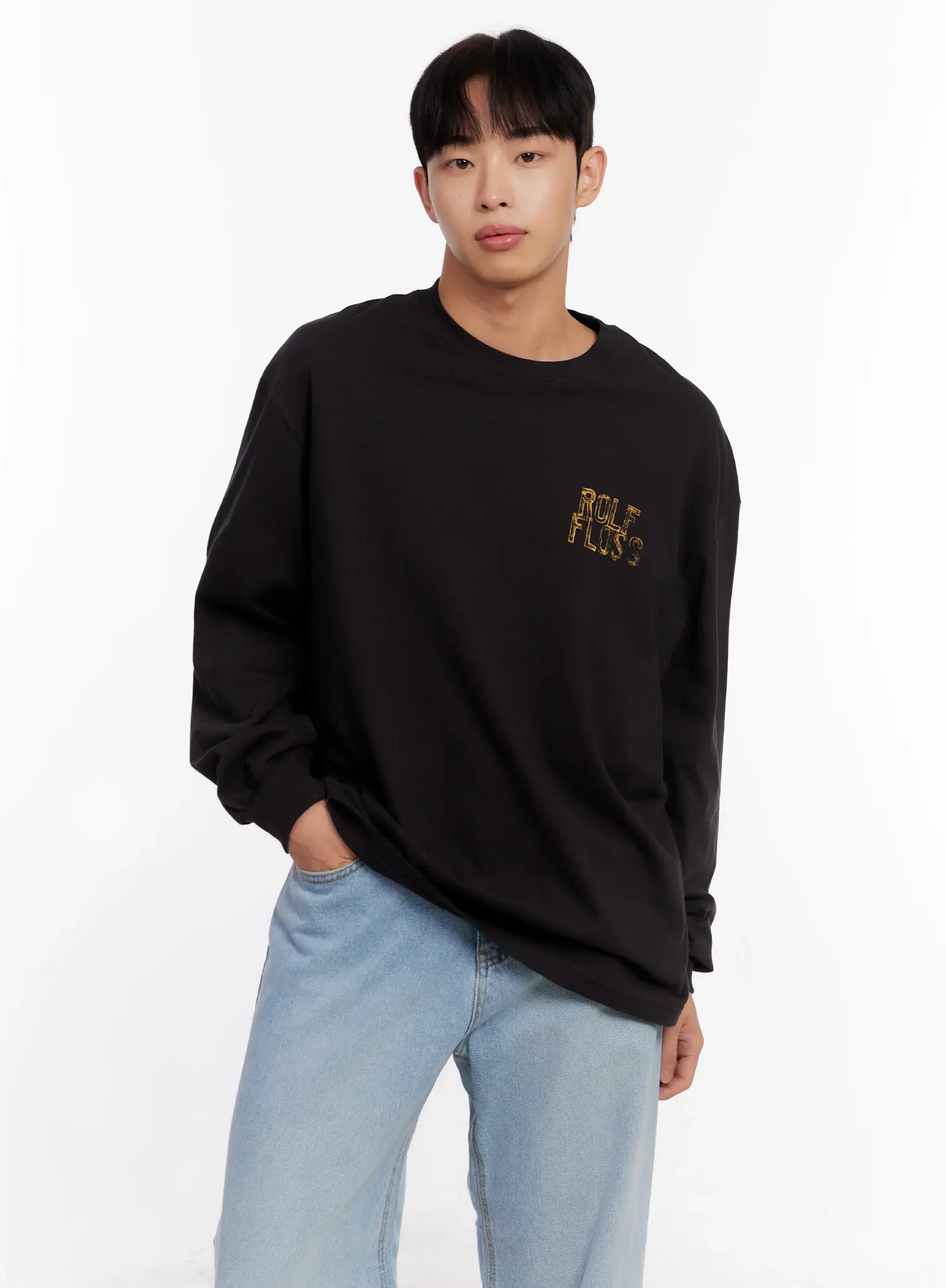 Men's Rolf Graphic Long Sleeve Top IO 528