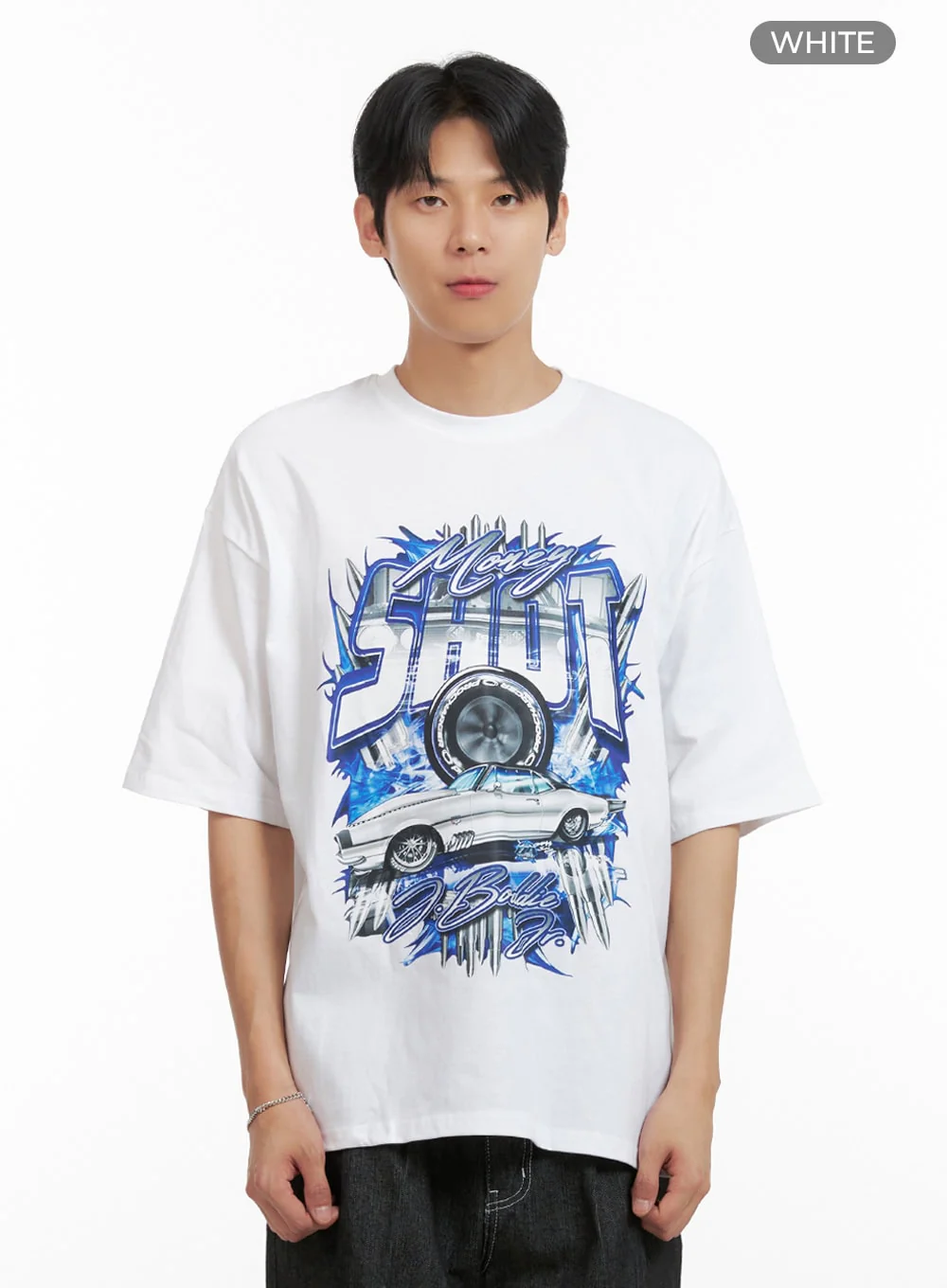Men's Round Neck Graphic T-Shirt IL404 - Image 10