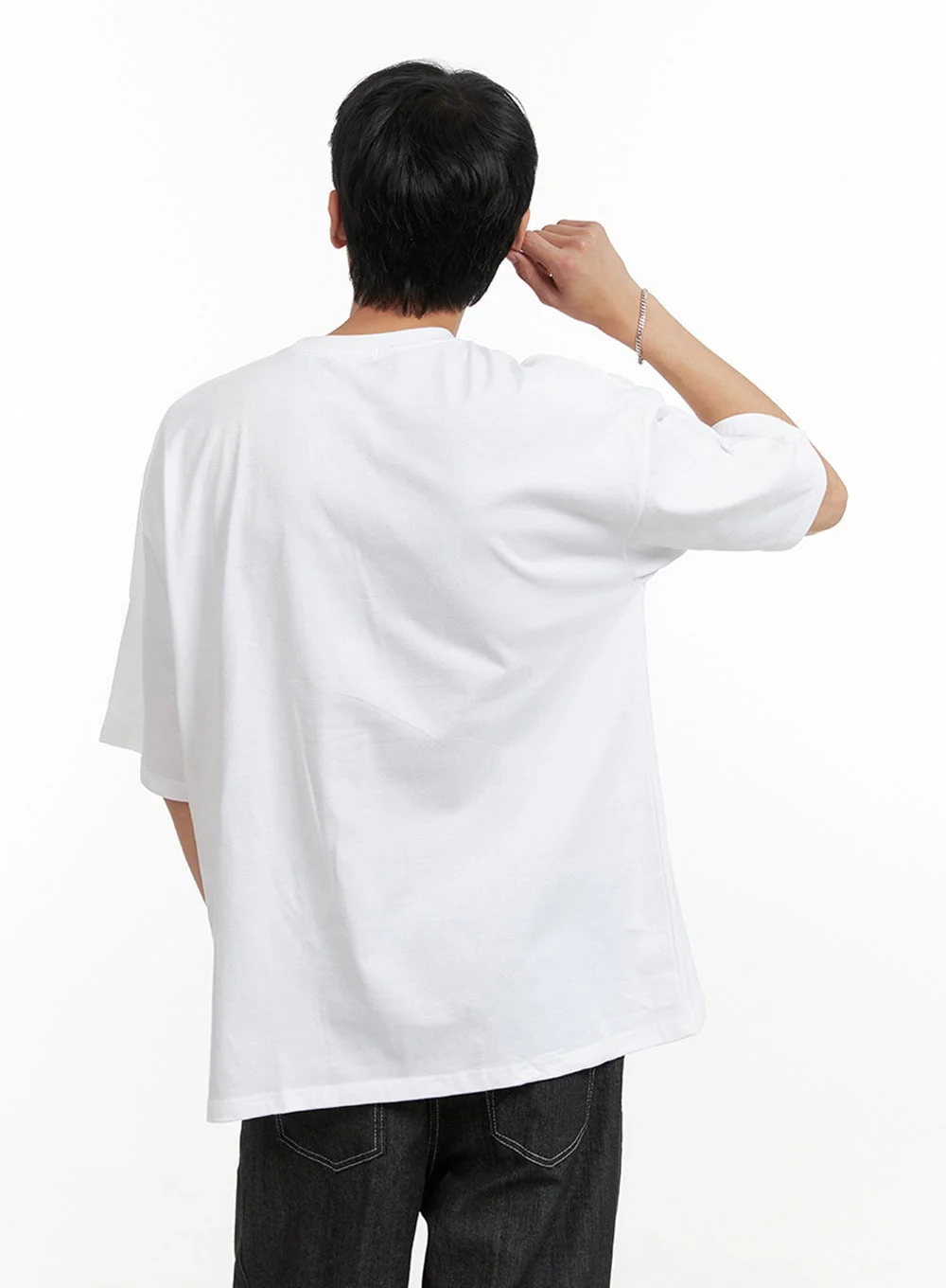 Men's Round Neck Graphic T-Shirt IL404 - Image 5