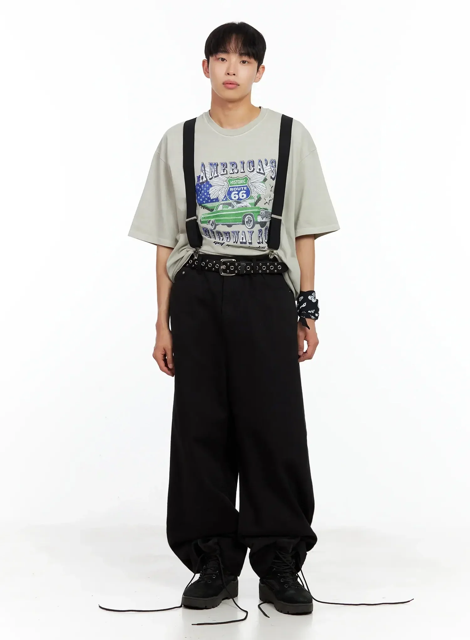 Men's Route 66 Graphic T-Shirt IL516 - Image 2