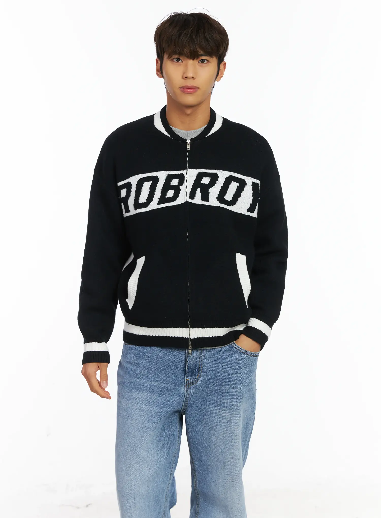 Men's Roy Zip-Up Cardigan IJ514 - Image 7