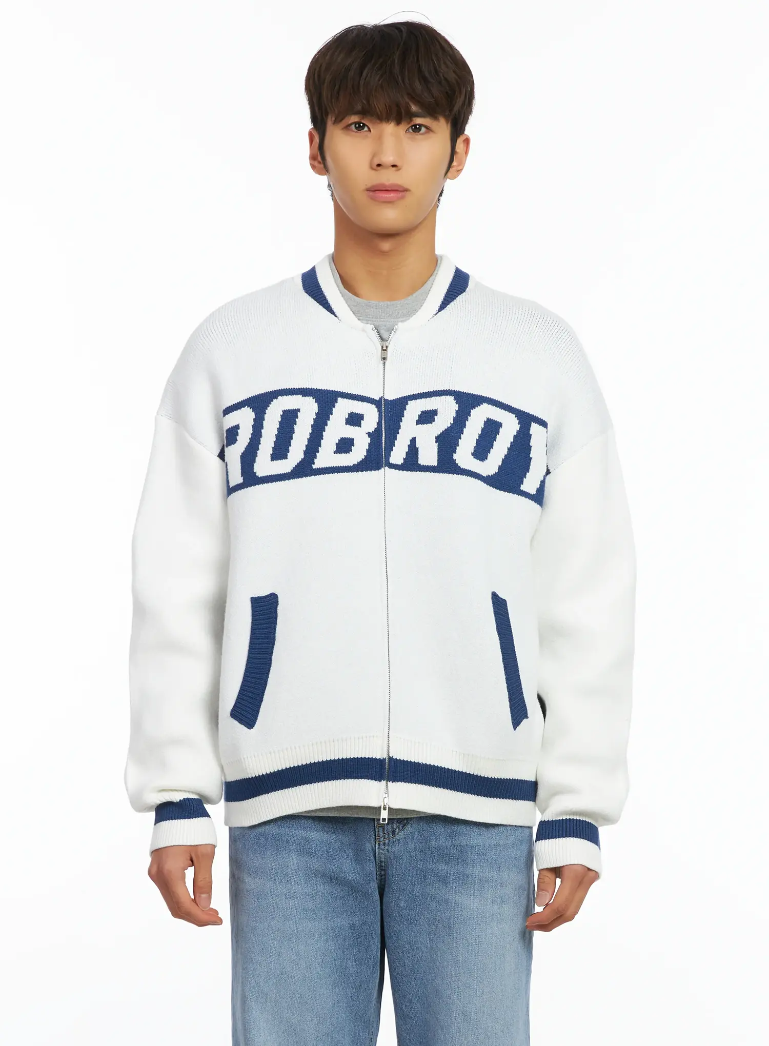 Men's Roy Zip-Up Cardigan IJ514 - Image 8