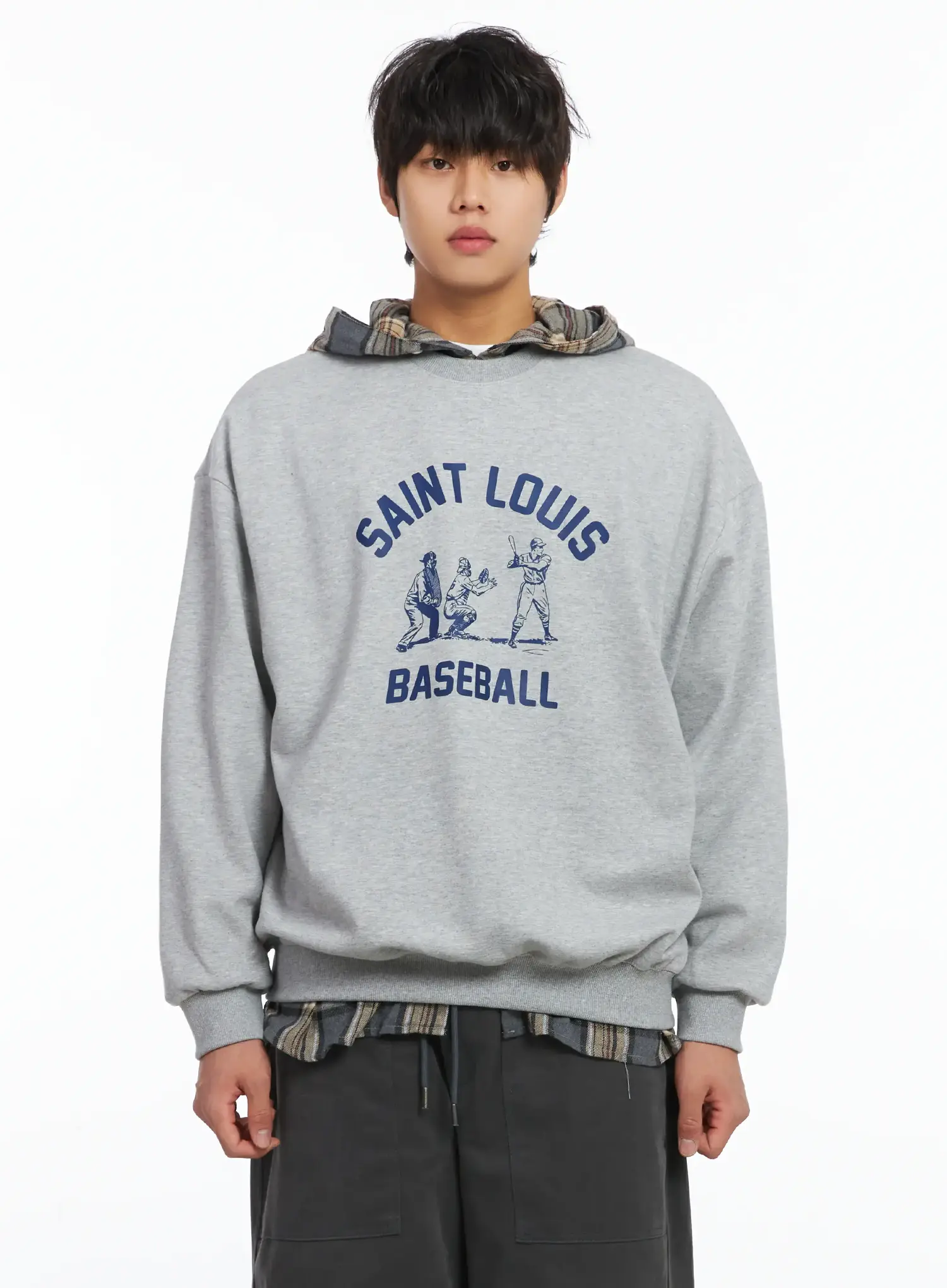 Men's Saint Louis Graphic Crewneck IJ512 - Image 12