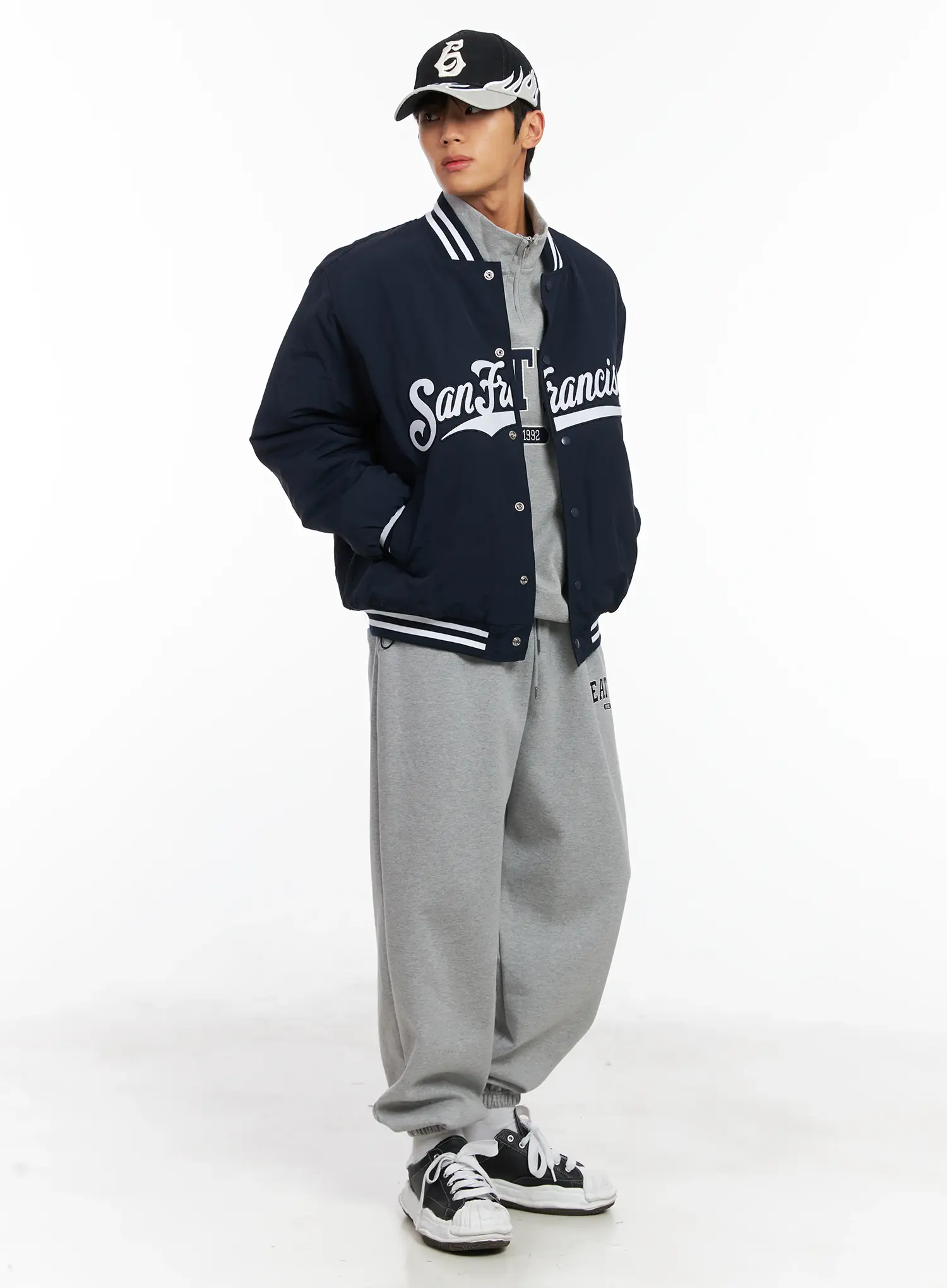 Men's San Francisco Varsity Jacket ID511 - Image 2