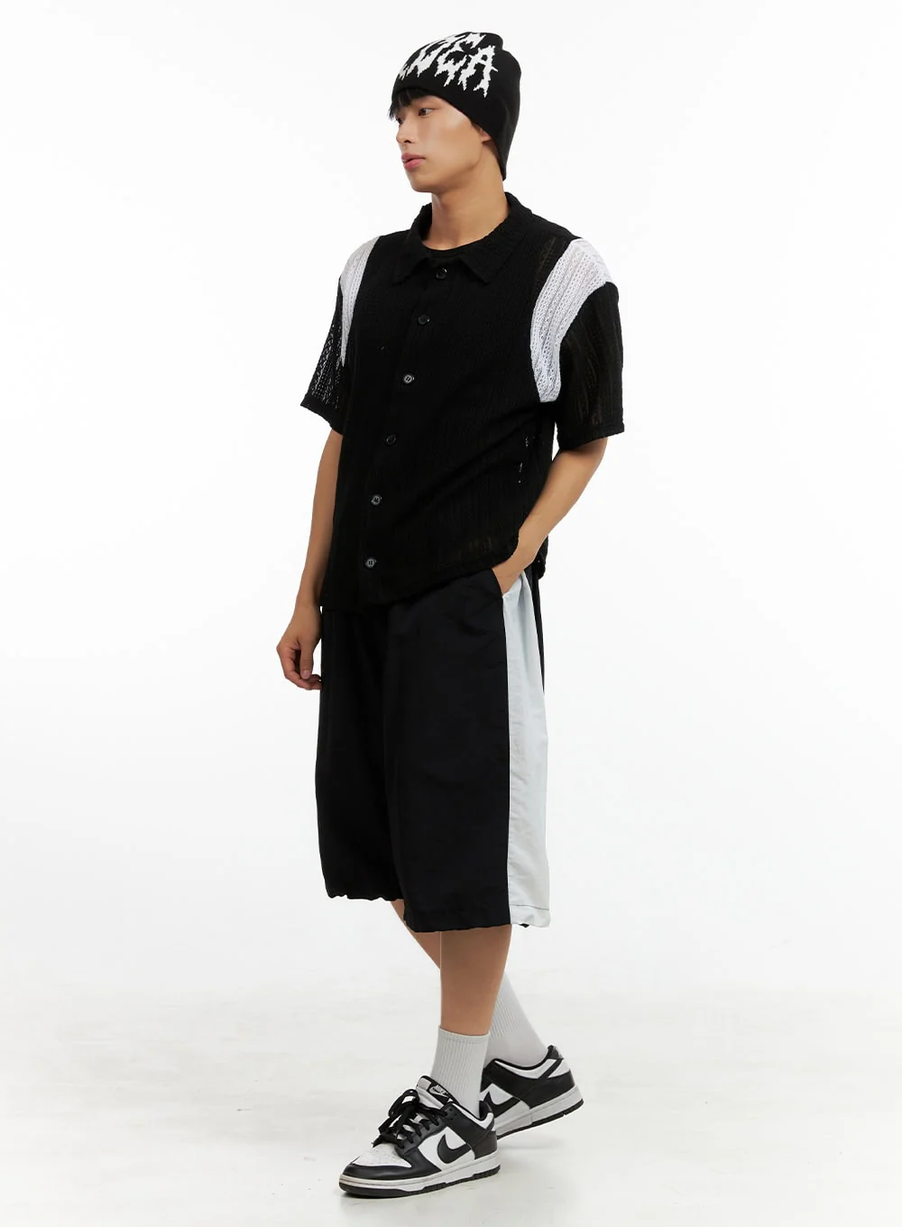 Men's Sheer Loose Fit T-Shirt CL429 - Image 6