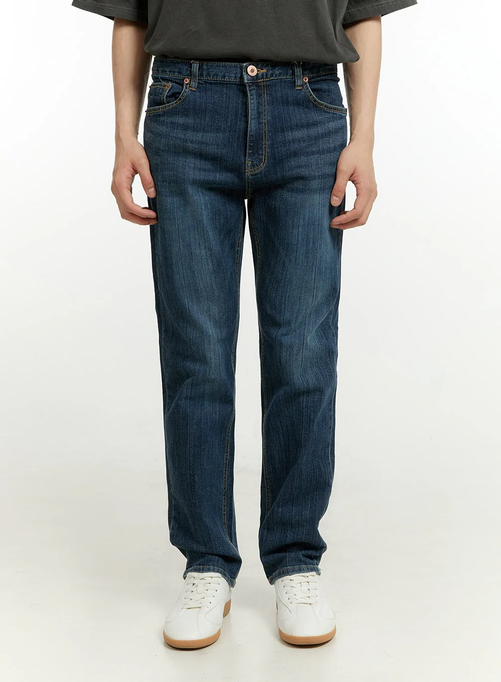 Men's Slim Fit Jeans IL418 - Image 2