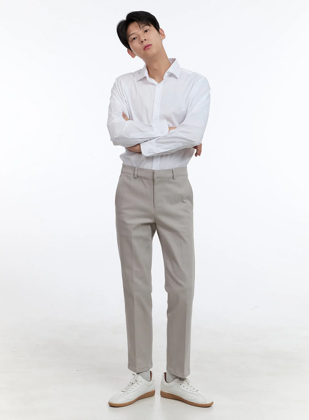 Men's Slim Fit Tailored Pants IG427 - Image 6
