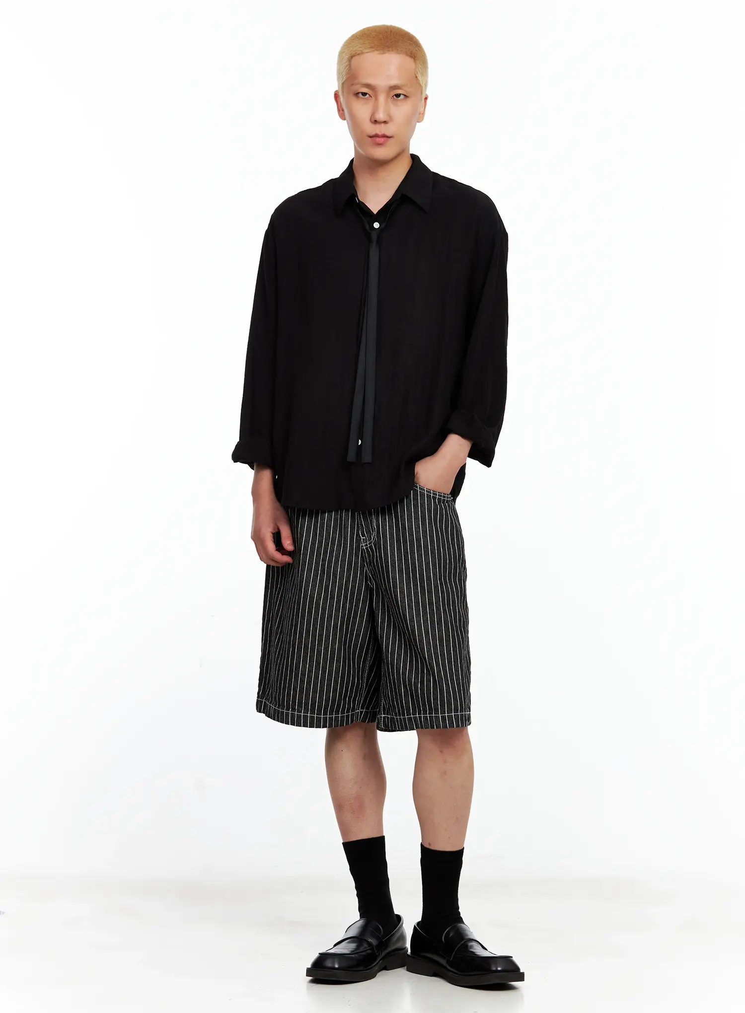Men's Slim Necktie IL514 - Image 5